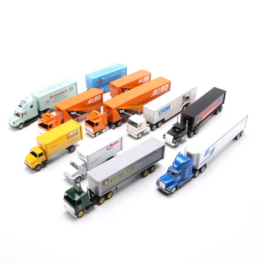 Winross Moving And Rental Theme  Matchbox Semi-Trucks