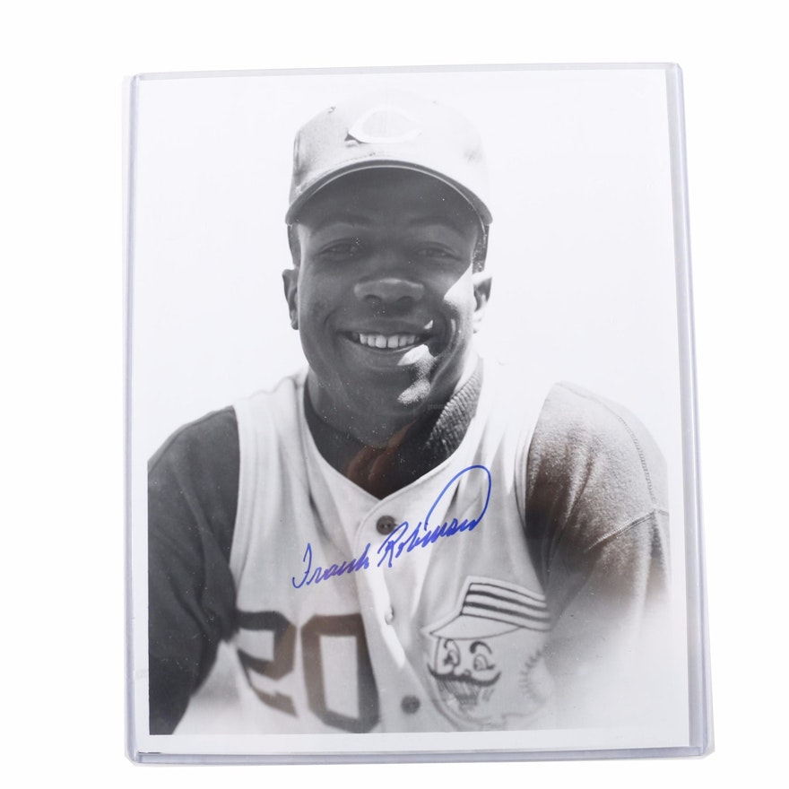 Signed Photograph of Frank Robinson
