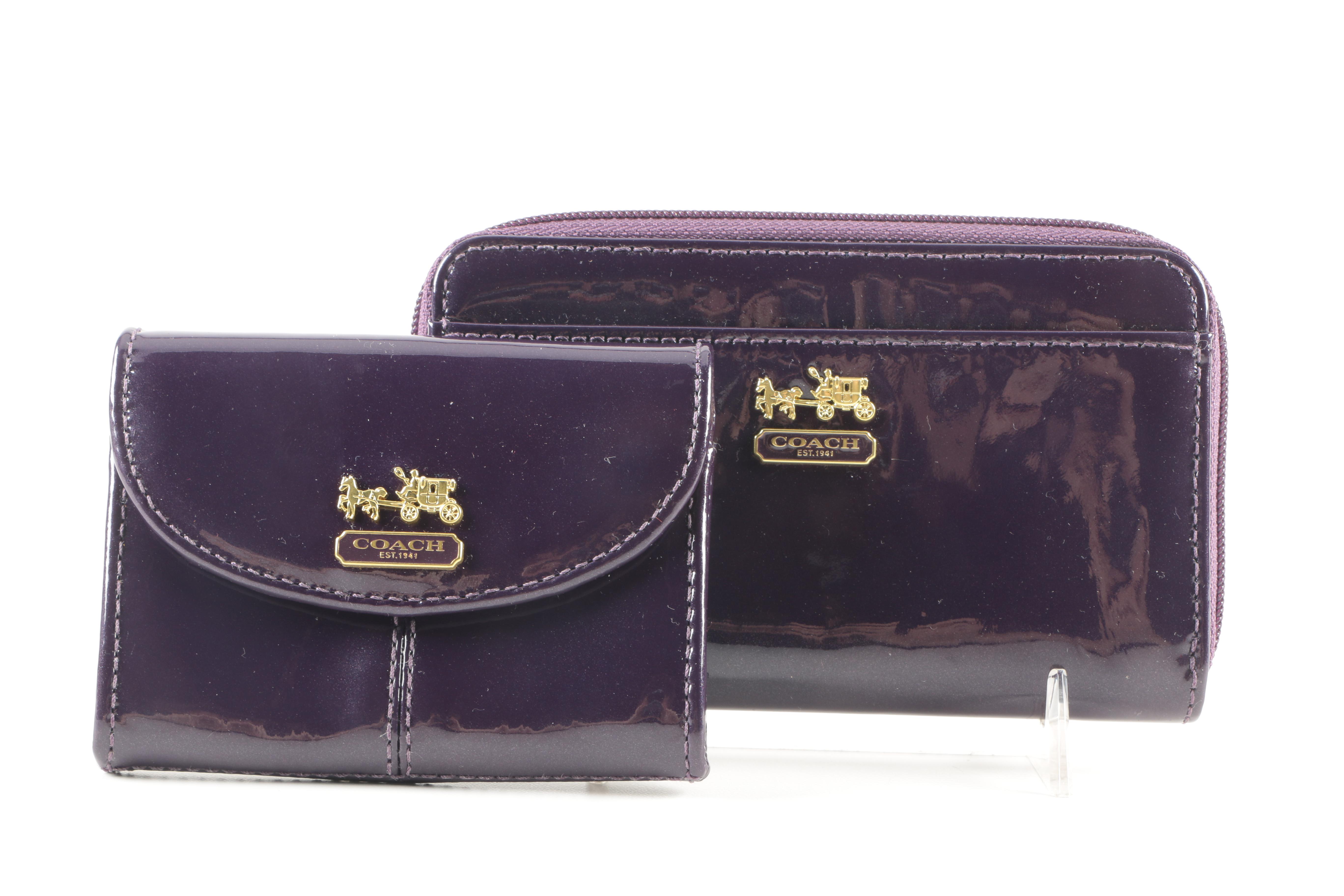 Coach Patent Leather Accessories