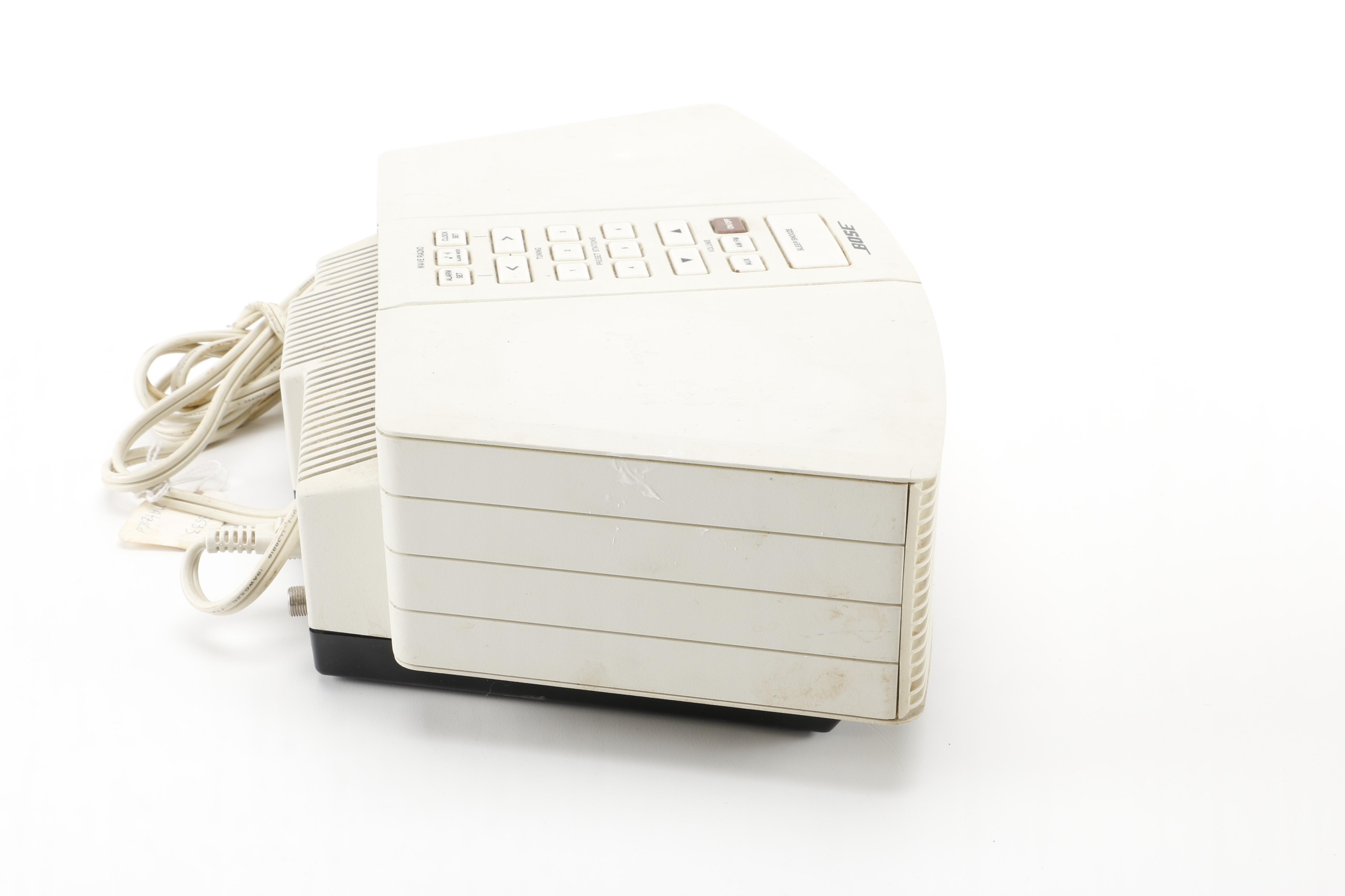 Bose Wave Radio and Cambridge Soundworks Speakers