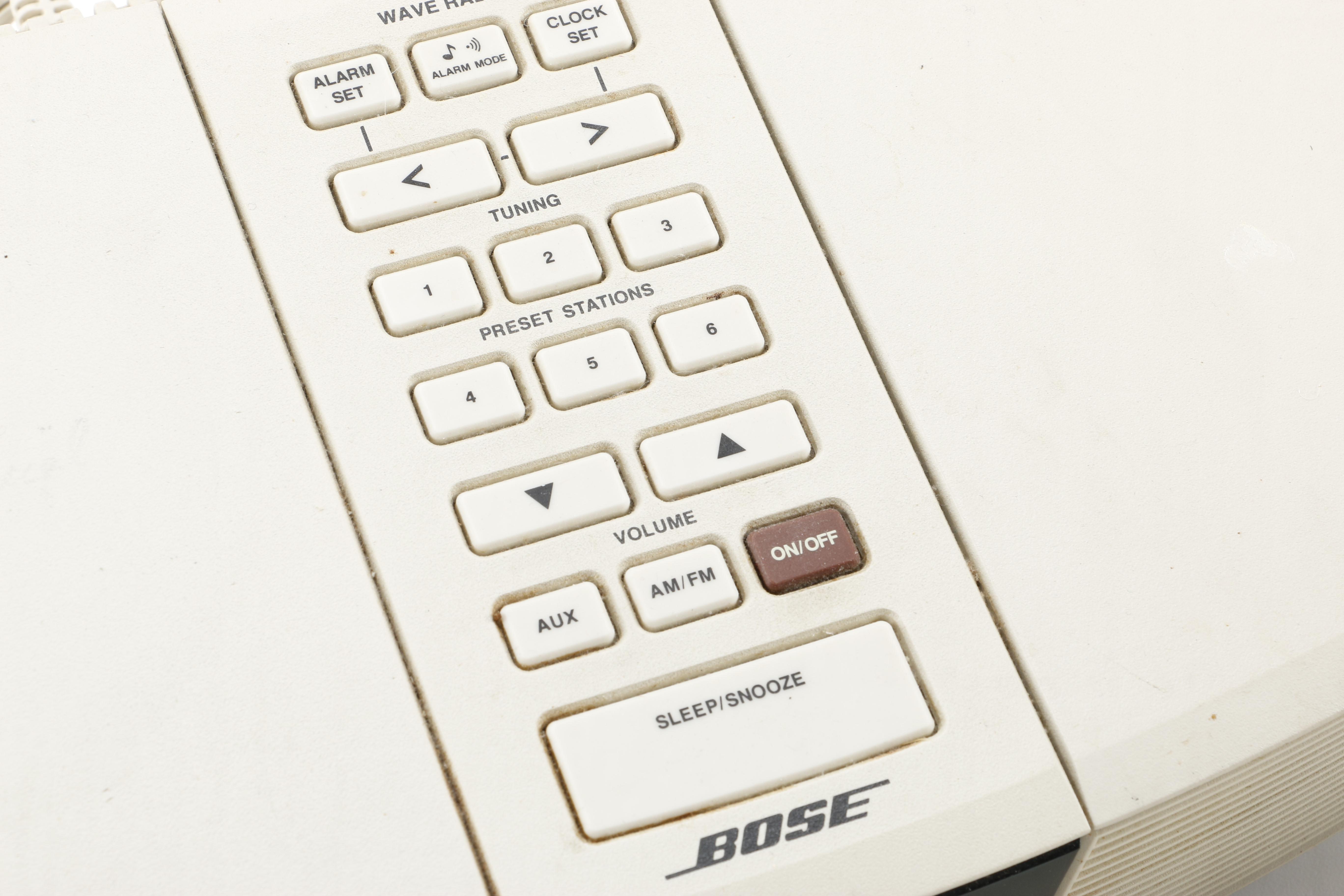 Bose Wave Radio and Cambridge Soundworks Speakers