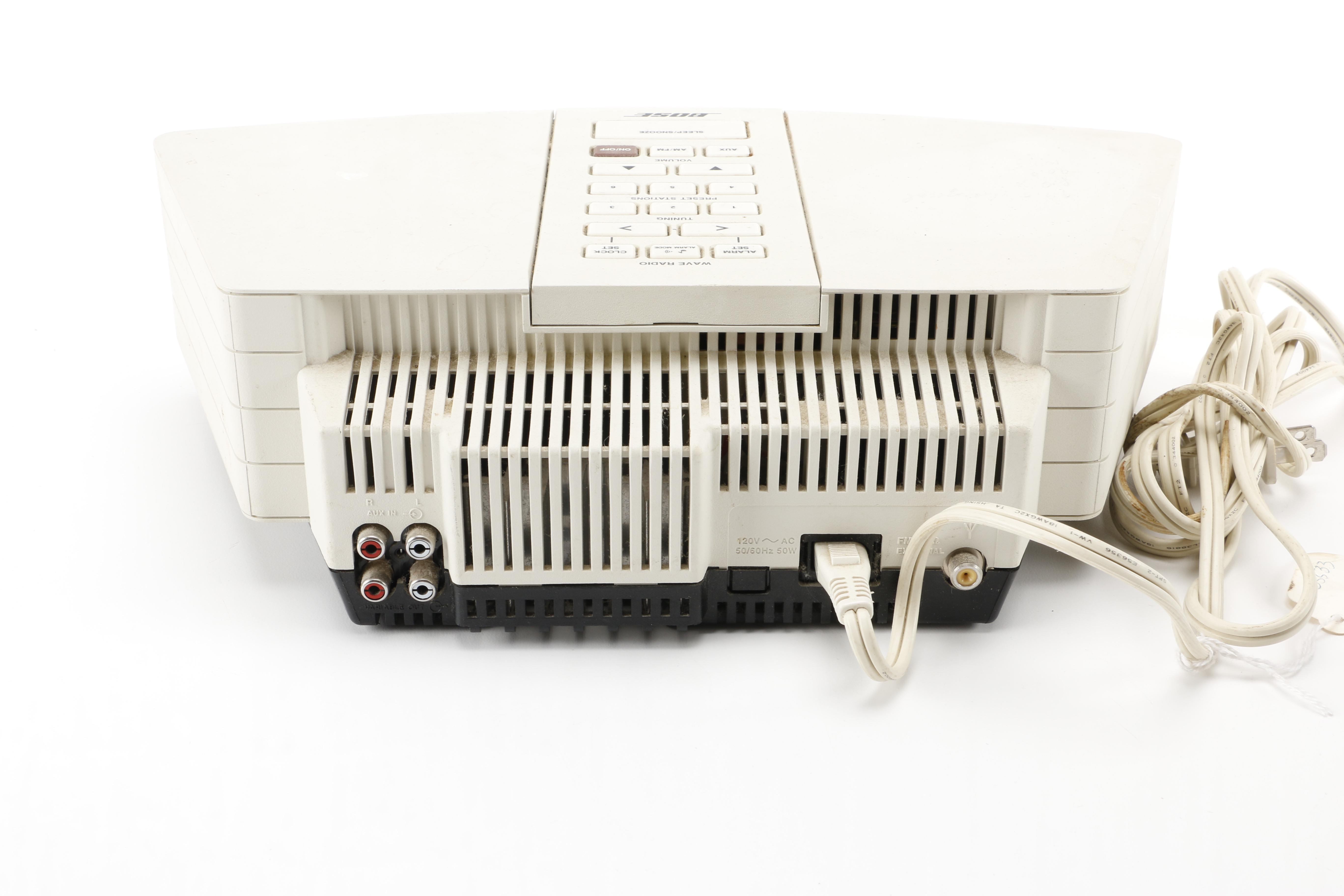 Bose Wave Radio and Cambridge Soundworks Speakers