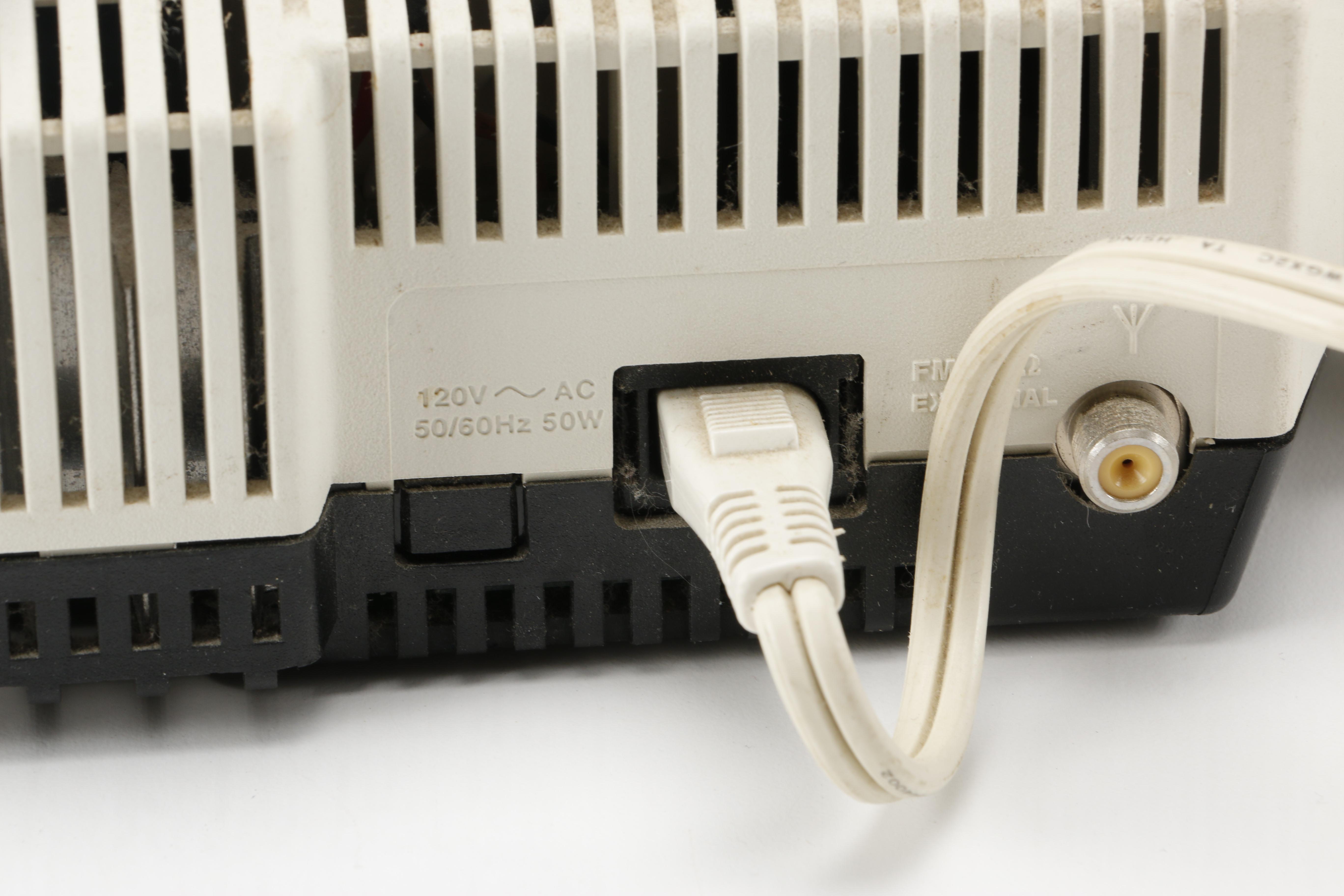 Bose Wave Radio and Cambridge Soundworks Speakers