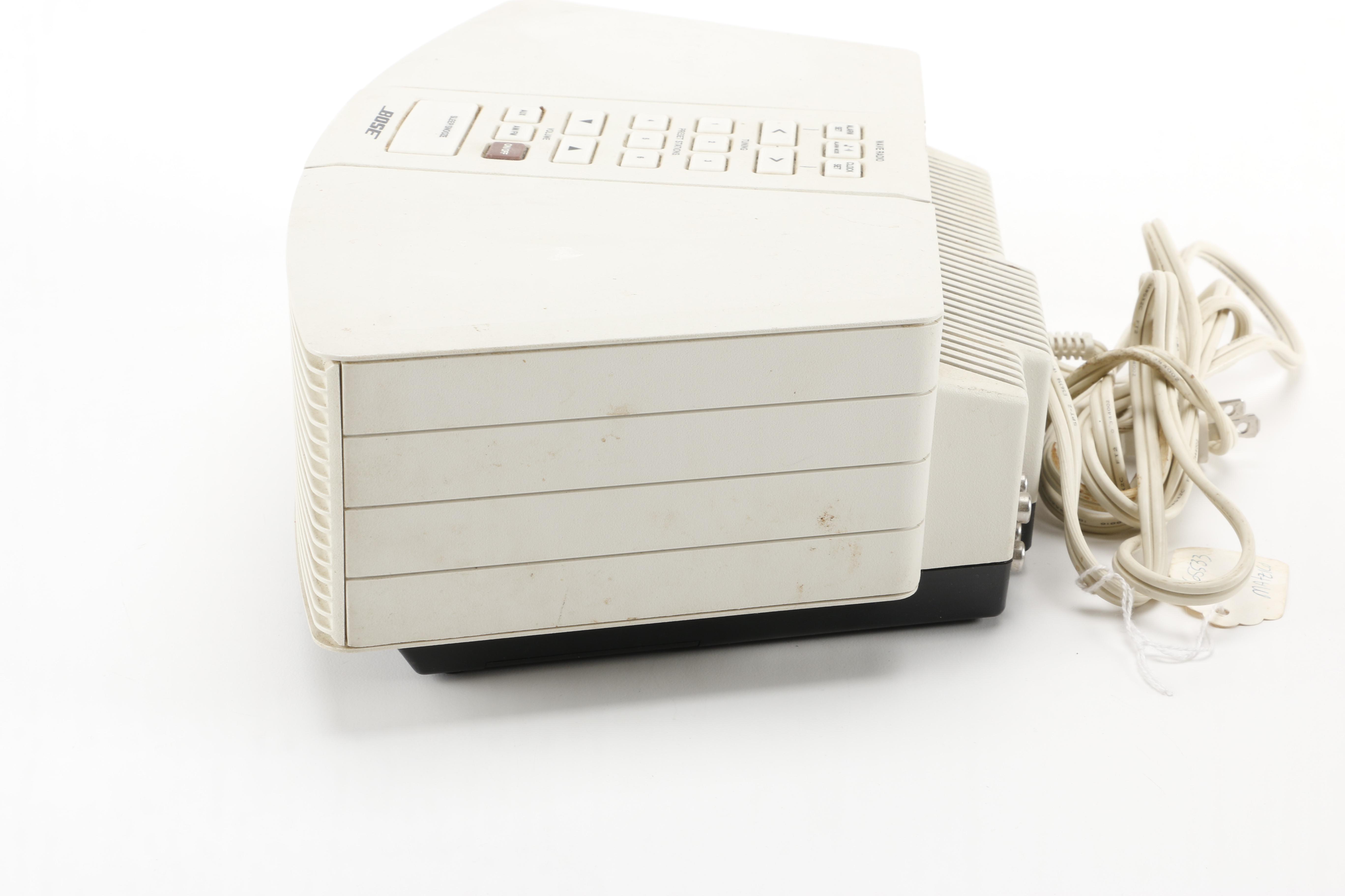 Bose Wave Radio and Cambridge Soundworks Speakers