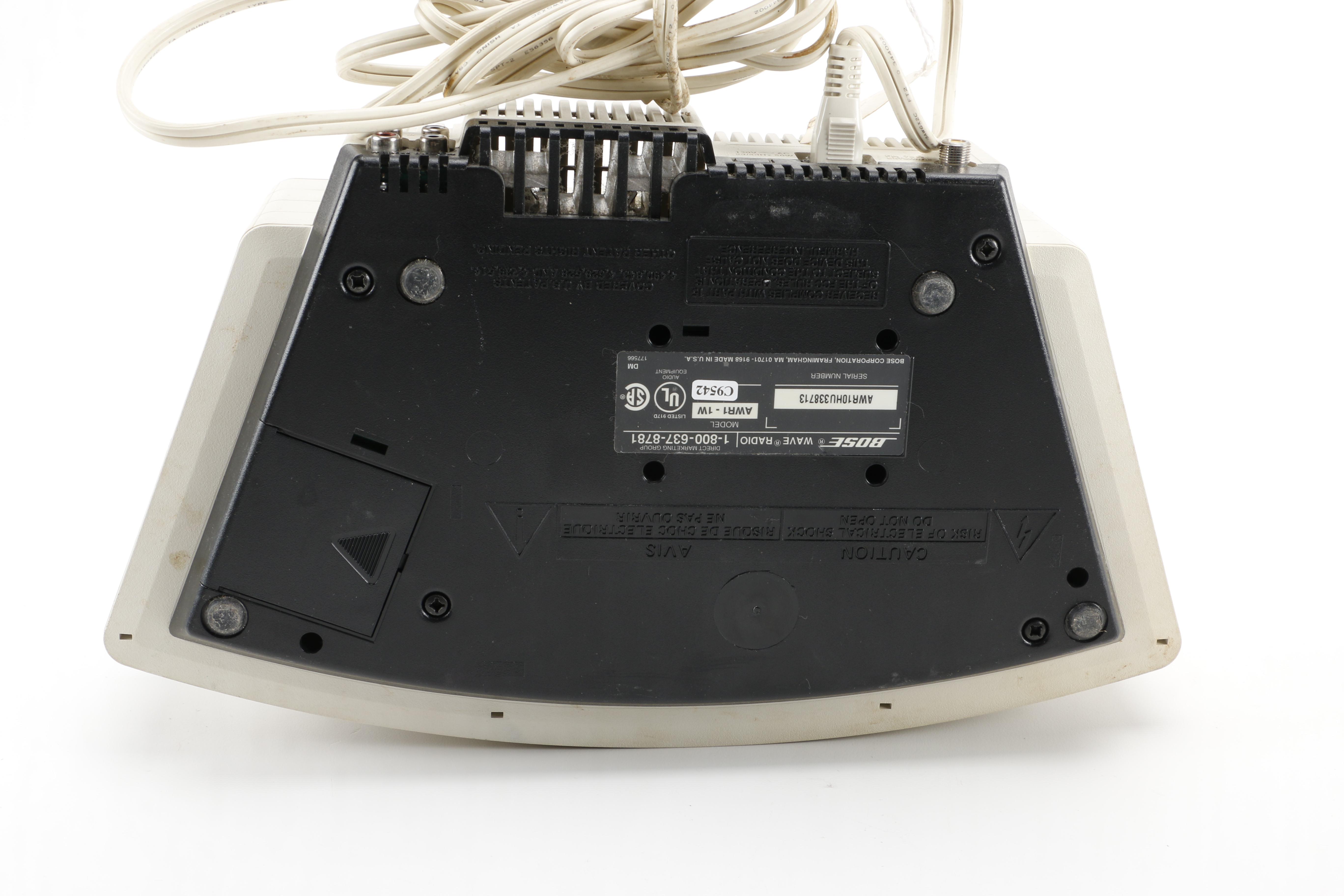 Bose Wave Radio and Cambridge Soundworks Speakers