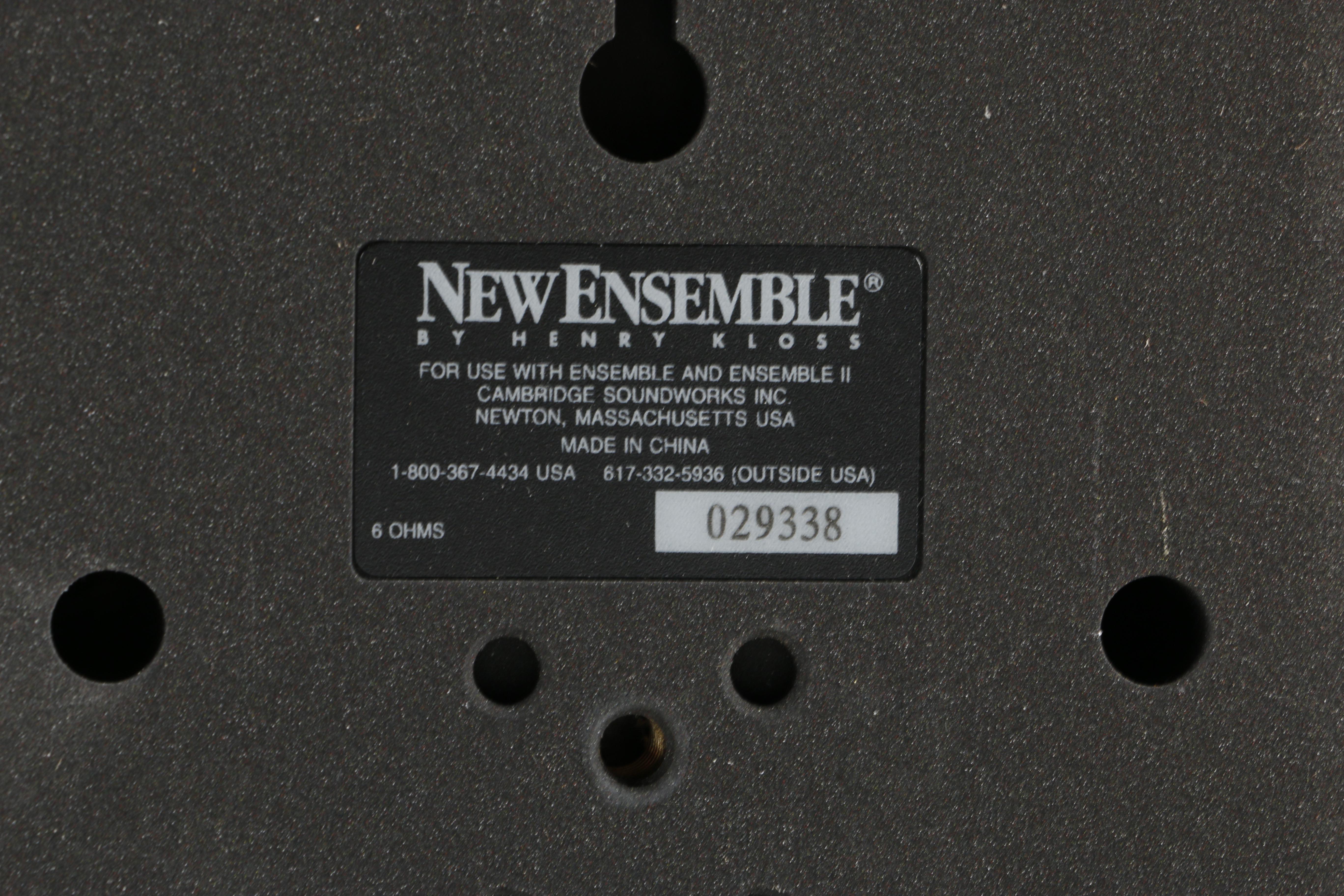 Bose Wave Radio and Cambridge Soundworks Speakers