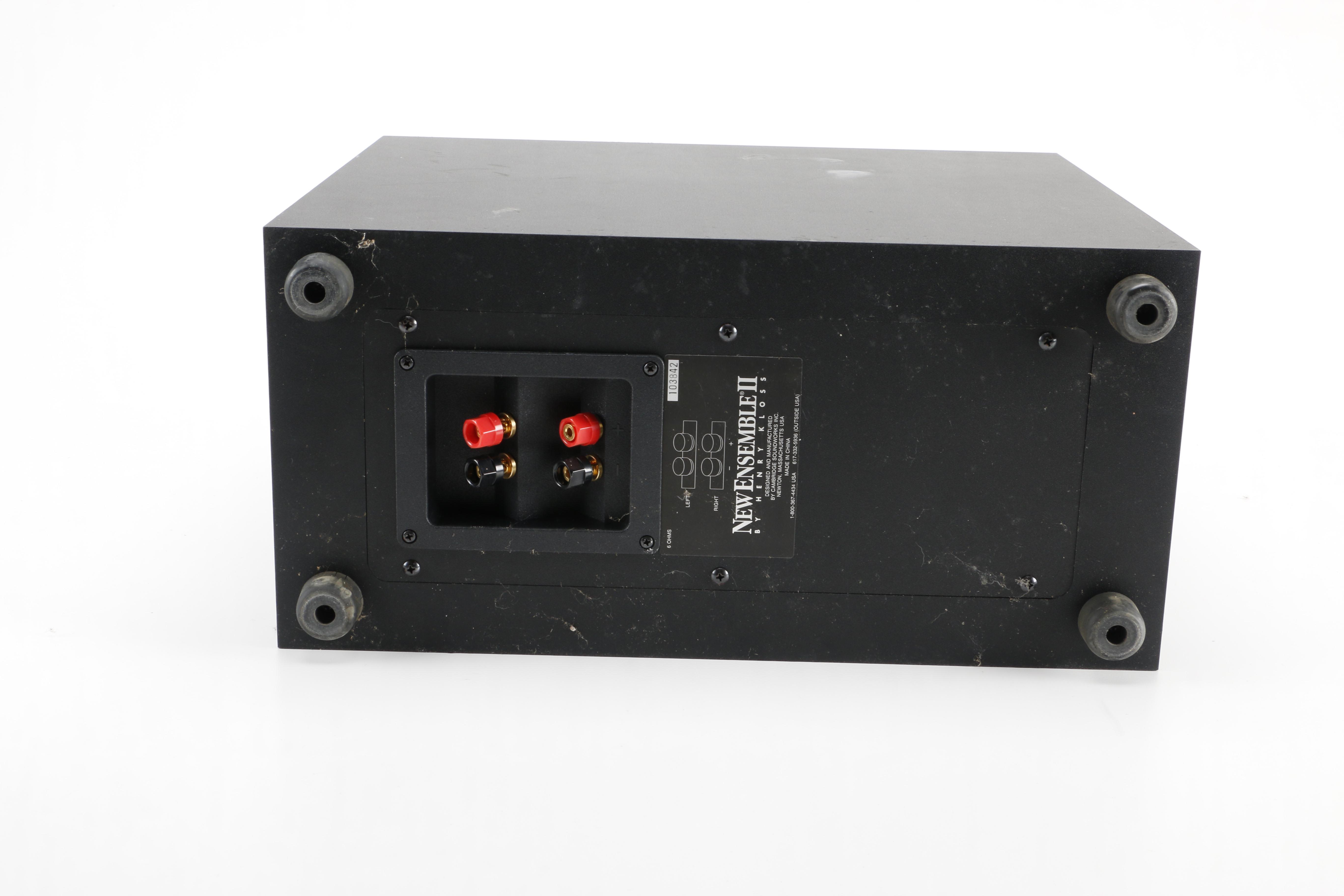 Bose Wave Radio and Cambridge Soundworks Speakers