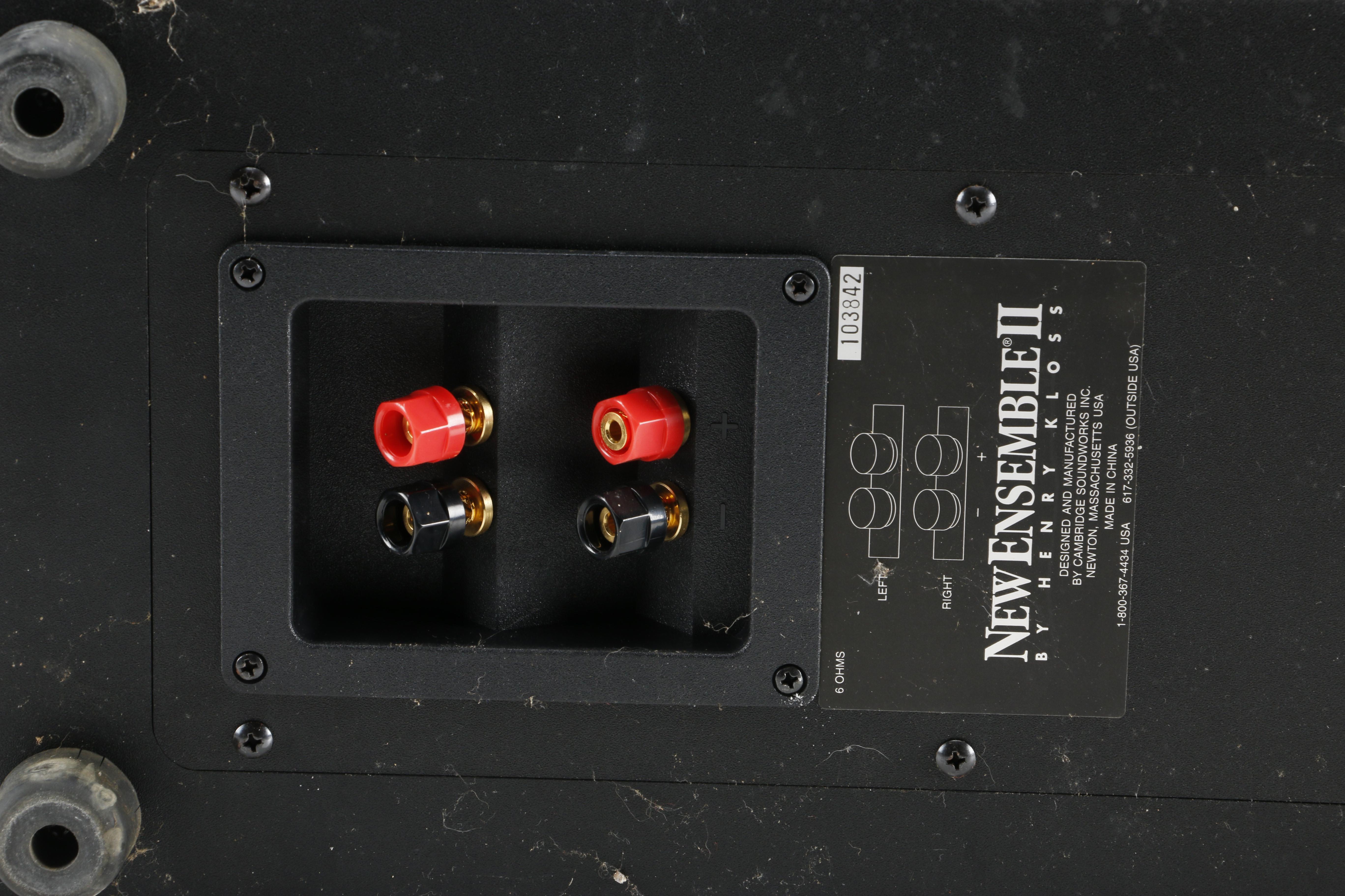 Bose Wave Radio and Cambridge Soundworks Speakers