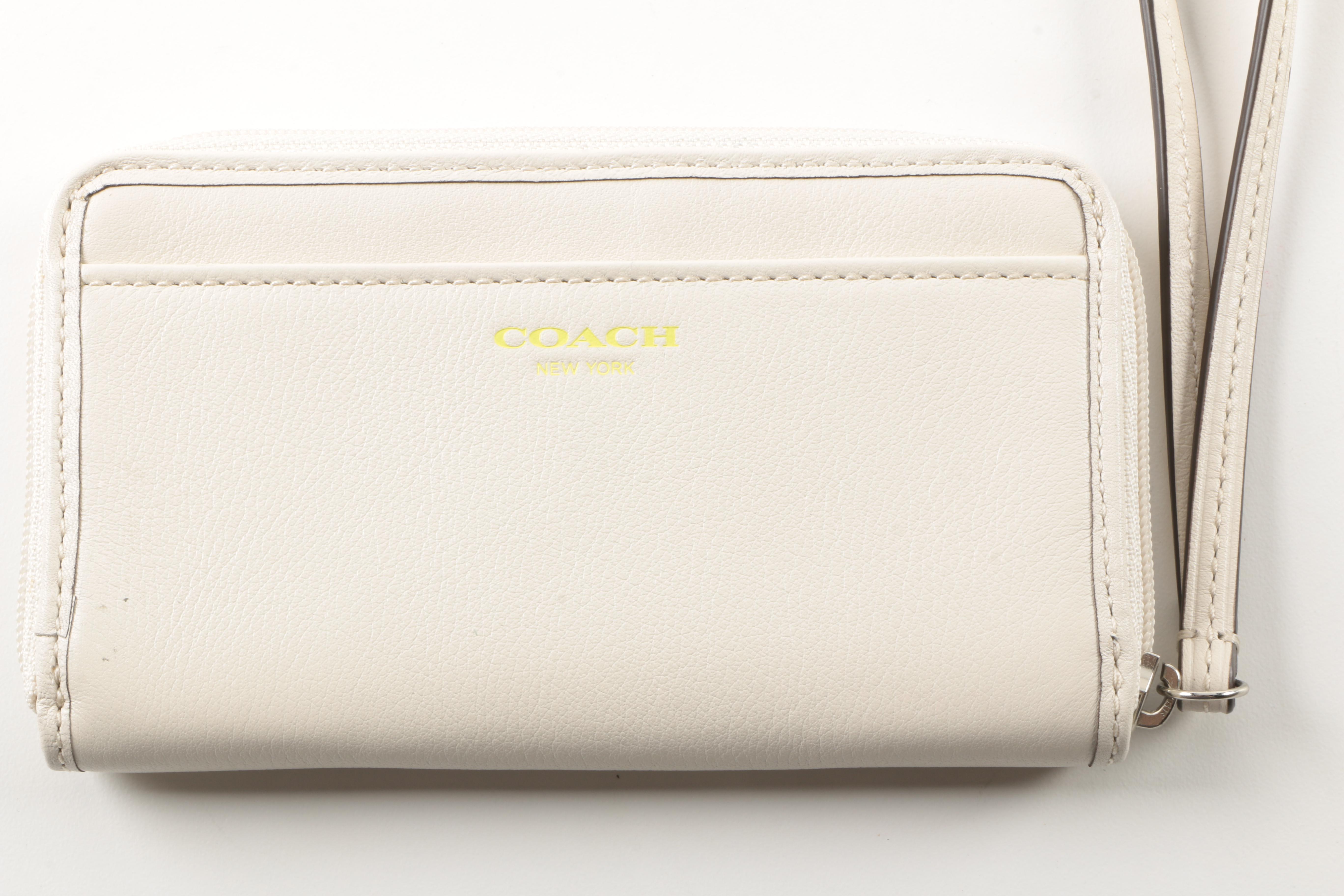 Coach Wristlets and a Legacy Motifs Universal Phone Case