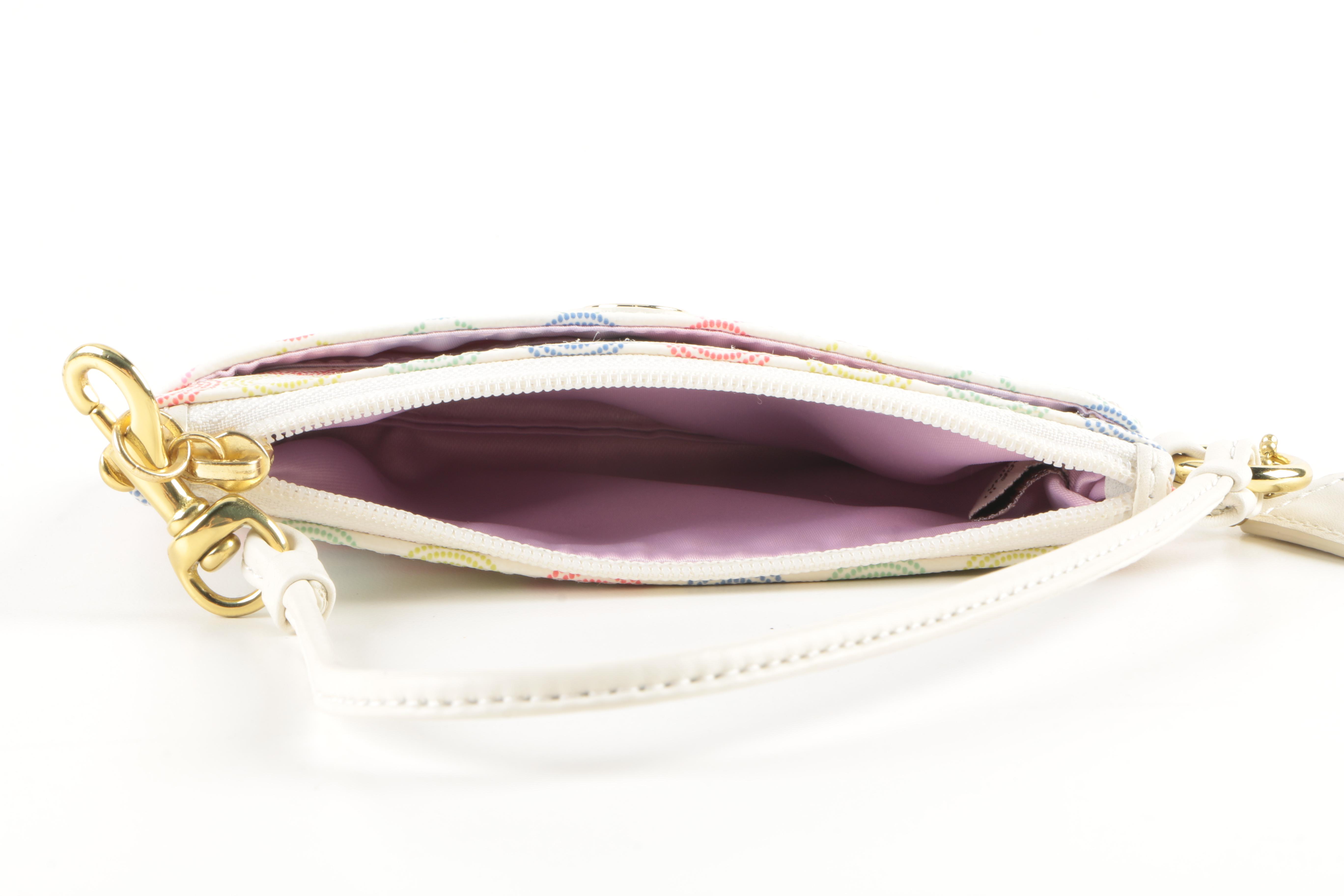 Coach Wristlets and a Legacy Motifs Universal Phone Case