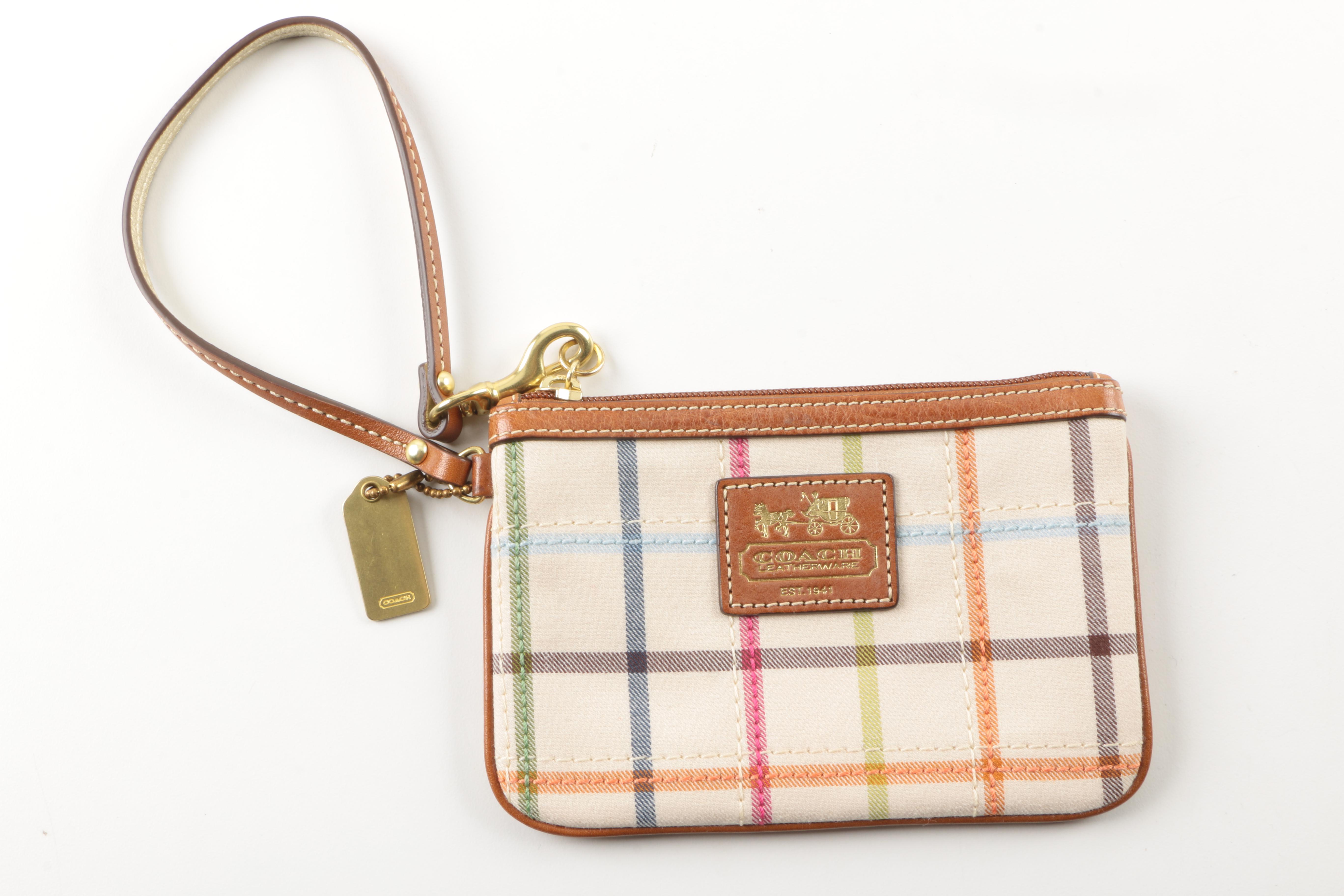 Coach Wristlets and a Legacy Motifs Universal Phone Case