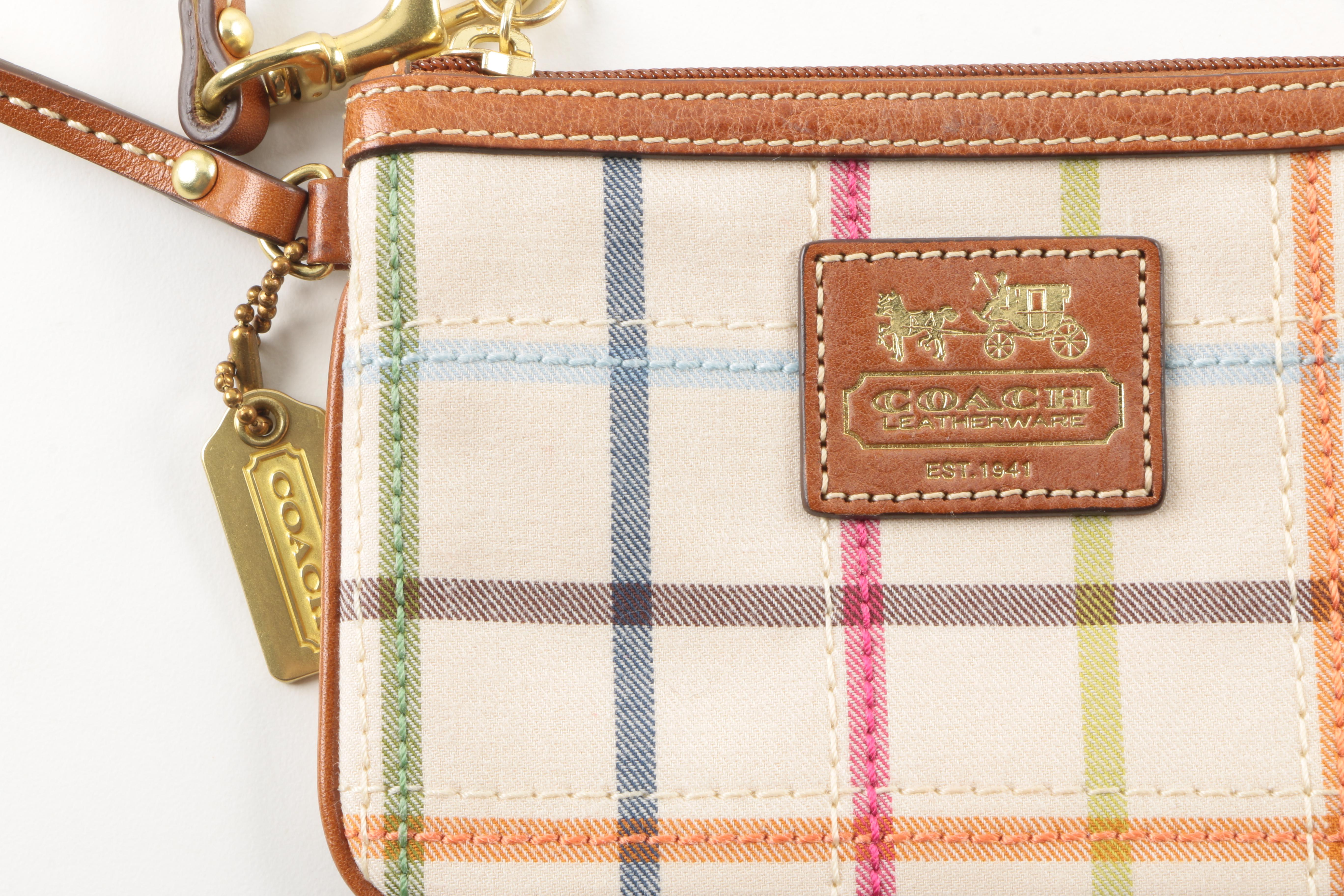 Coach Wristlets and a Legacy Motifs Universal Phone Case