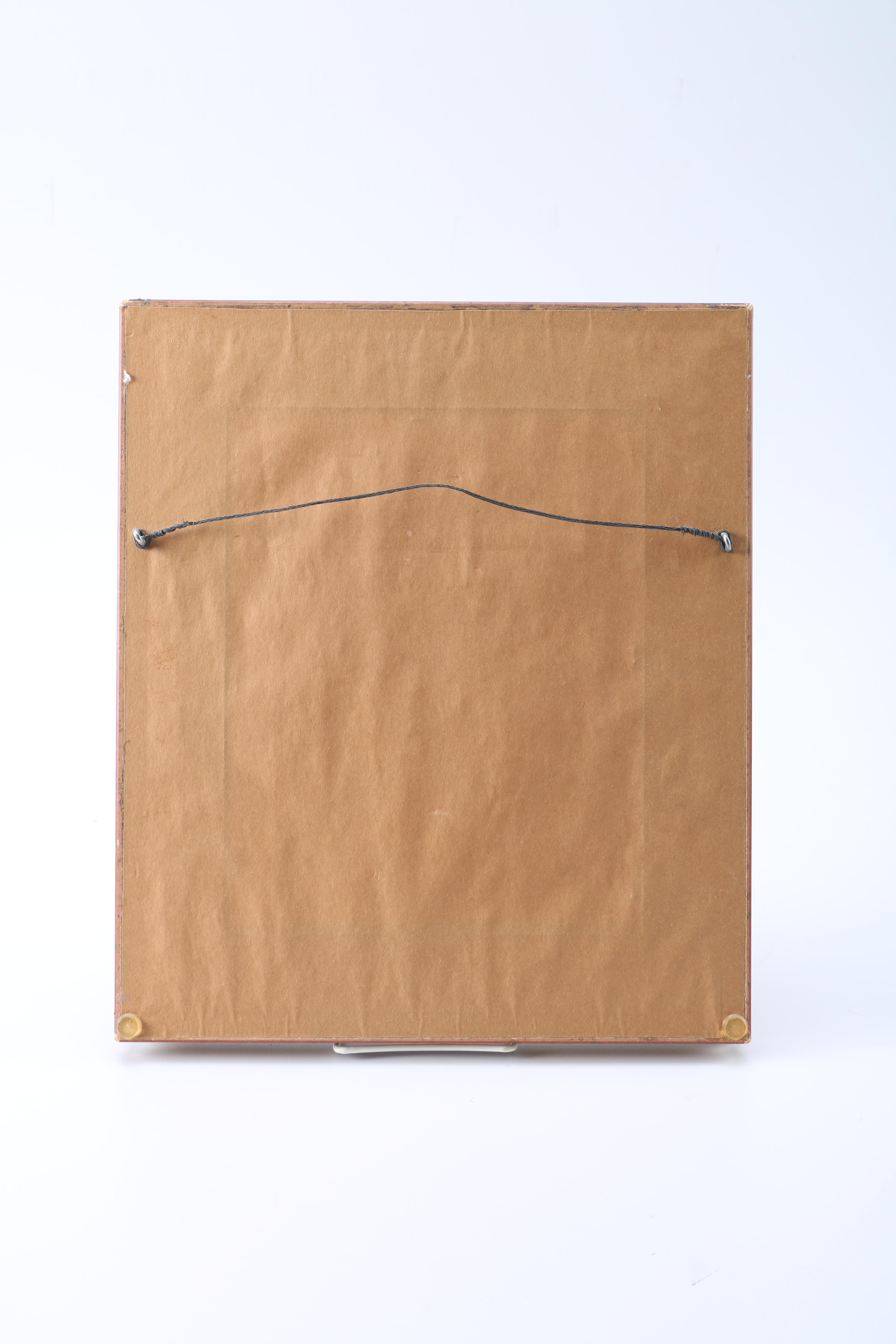 Gouache Painting on Paper After Raphael's "Sistine Madonna"