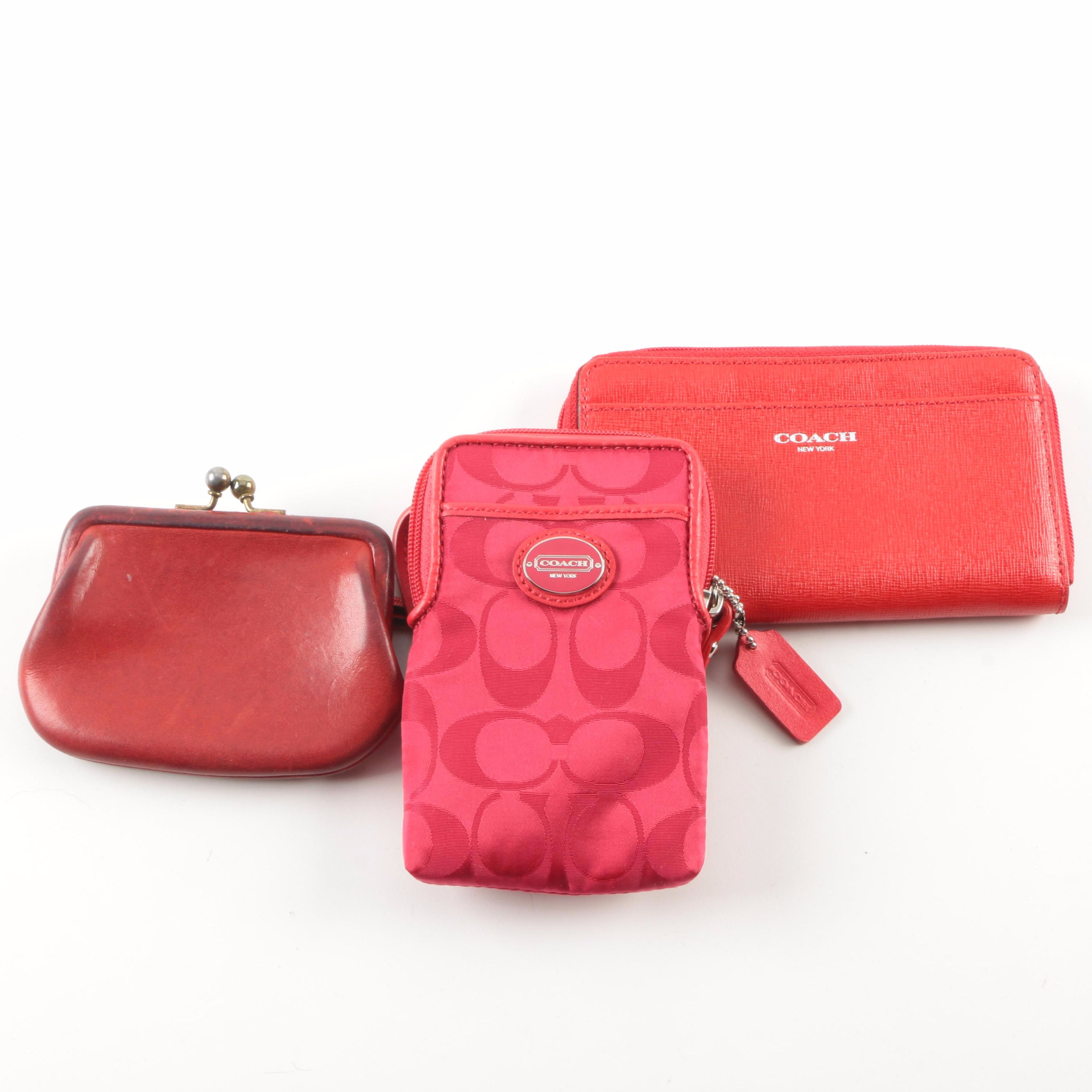Coach Wristlets and Coin Purse