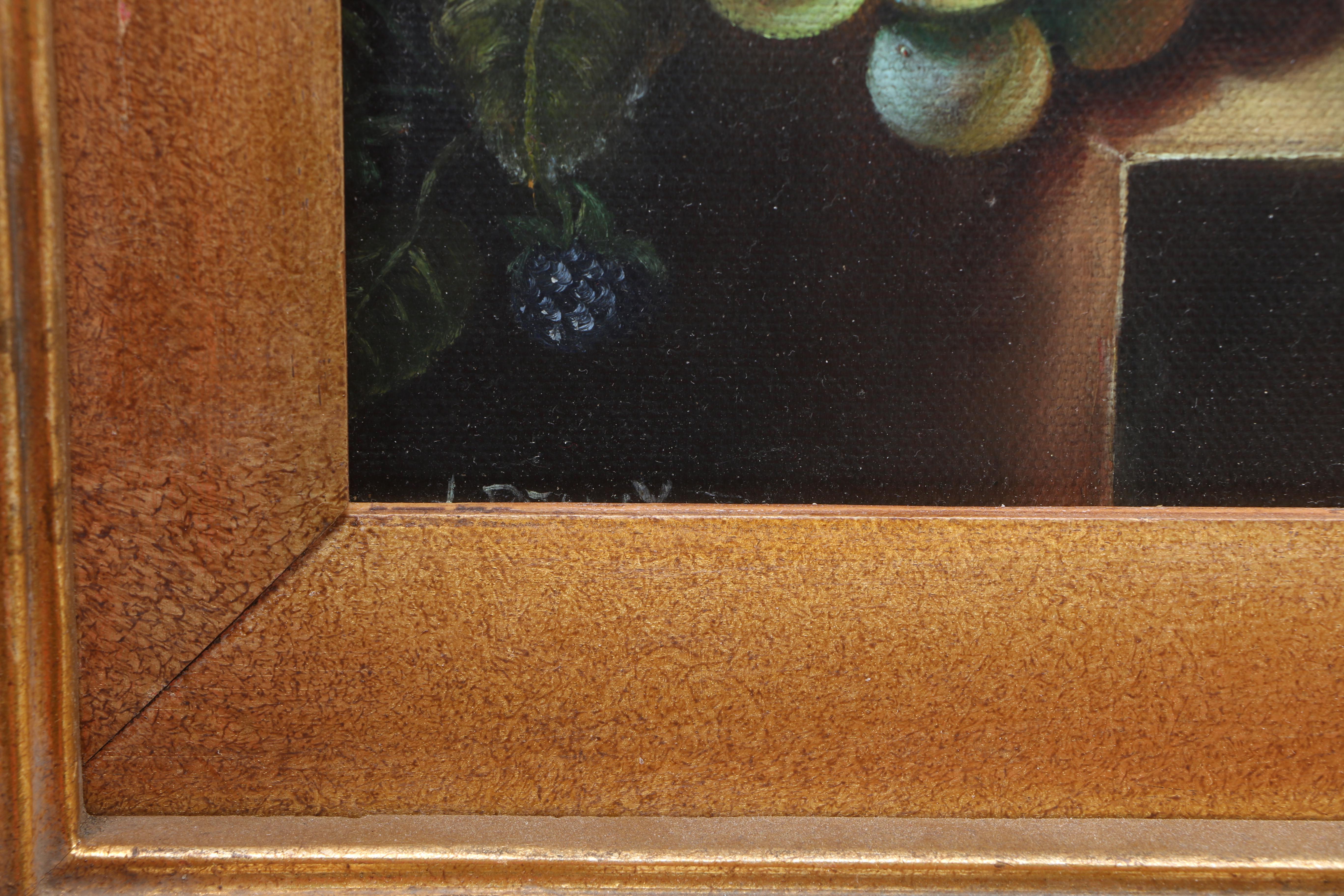 Oil Painting on Canvas of a Fruit Still Life