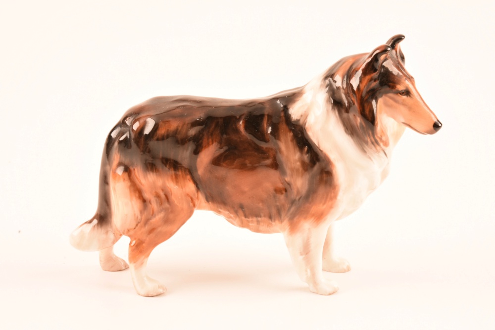Royal Doulton Porcelain Collie Figurine #