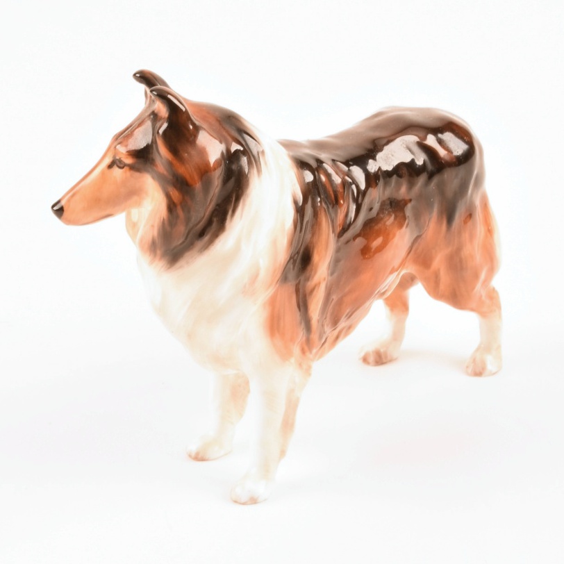 Royal Doulton Porcelain Collie Figurine #