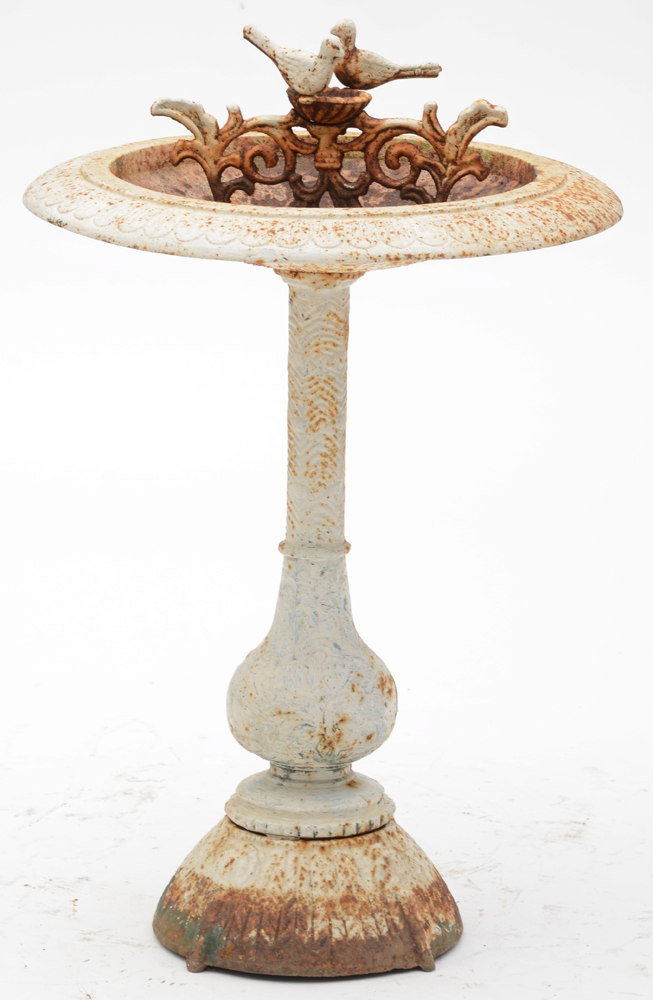 Cast Iron Bird Bath