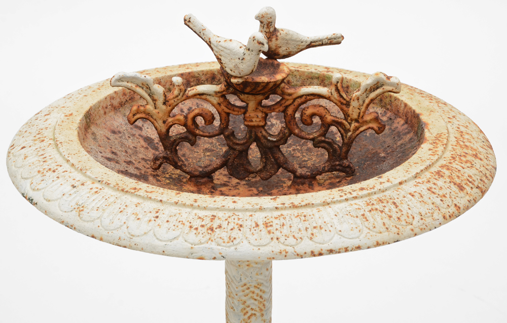 Cast Iron Bird Bath