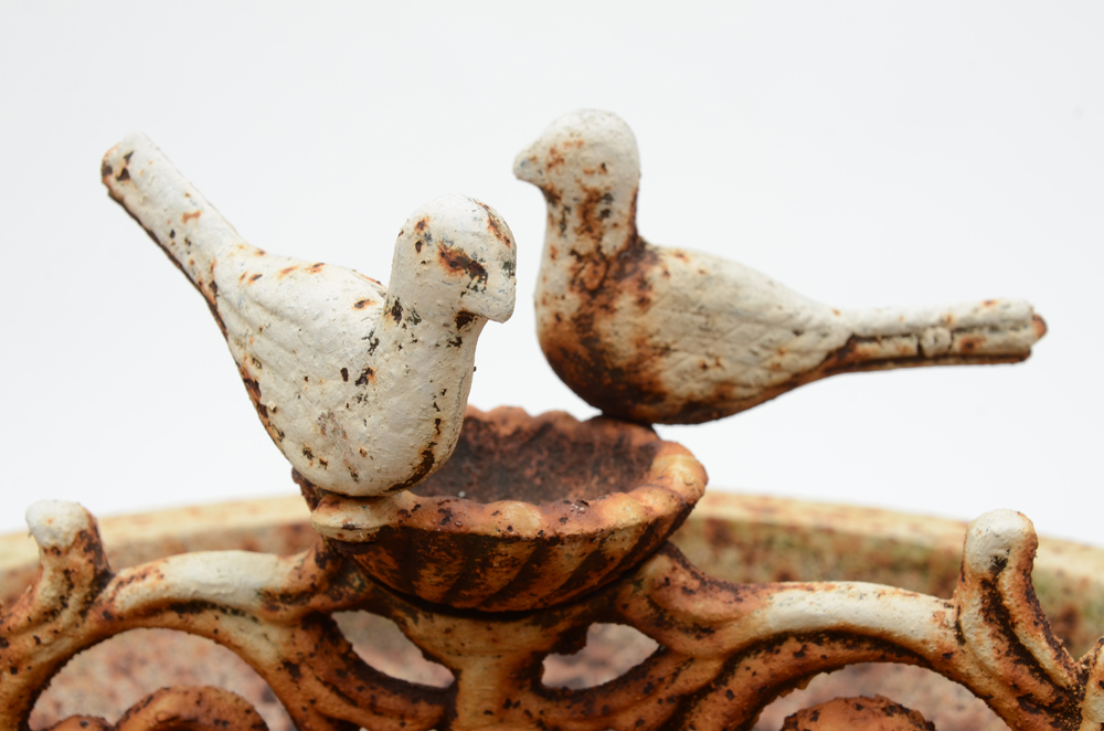 Cast Iron Bird Bath