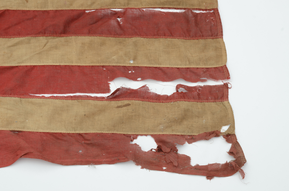 Forty-Eight Star American Flag with Pole