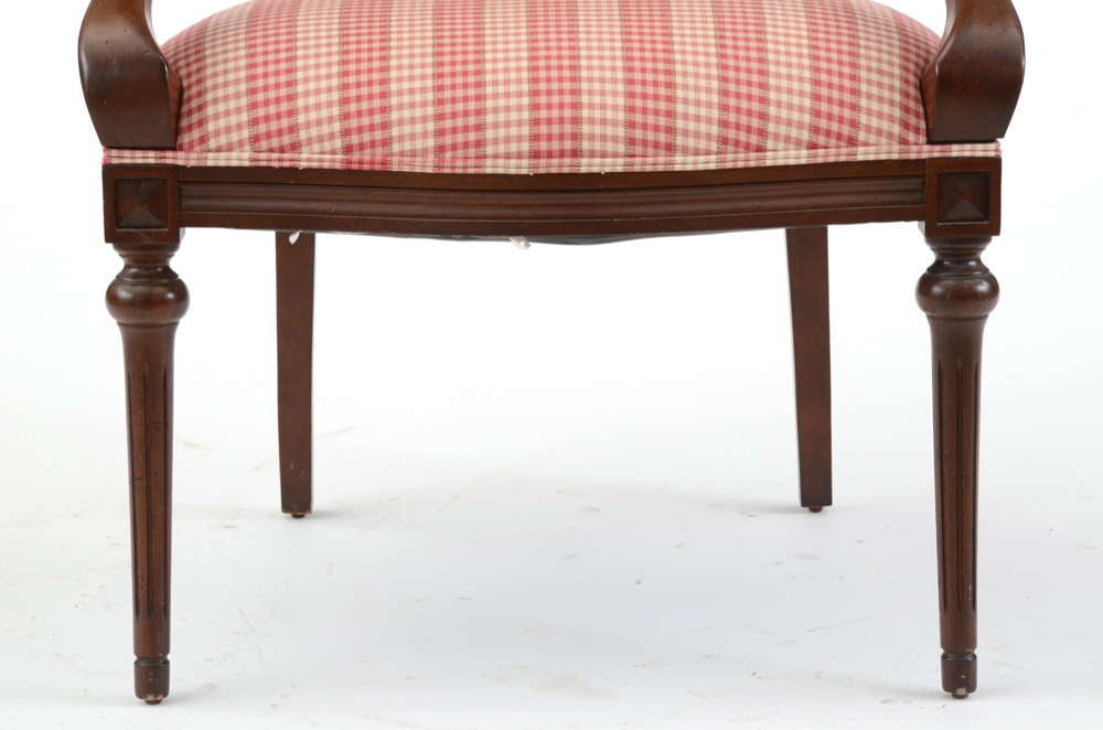 Vintage Sheraton Style Armchair