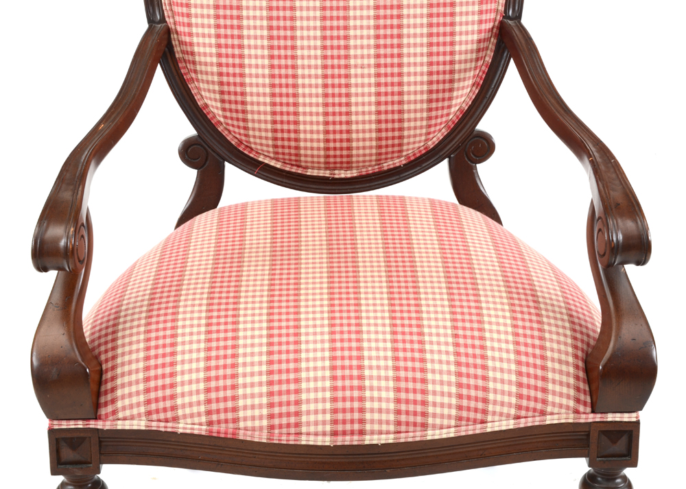 Vintage Sheraton Style Armchair