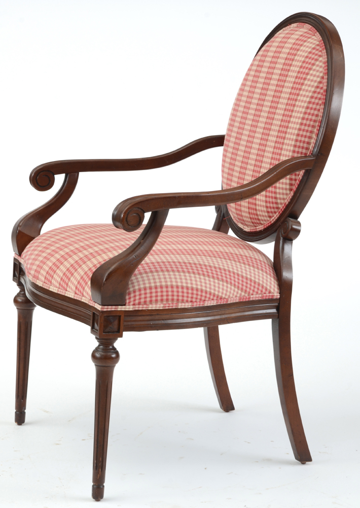 Vintage Sheraton Style Armchair