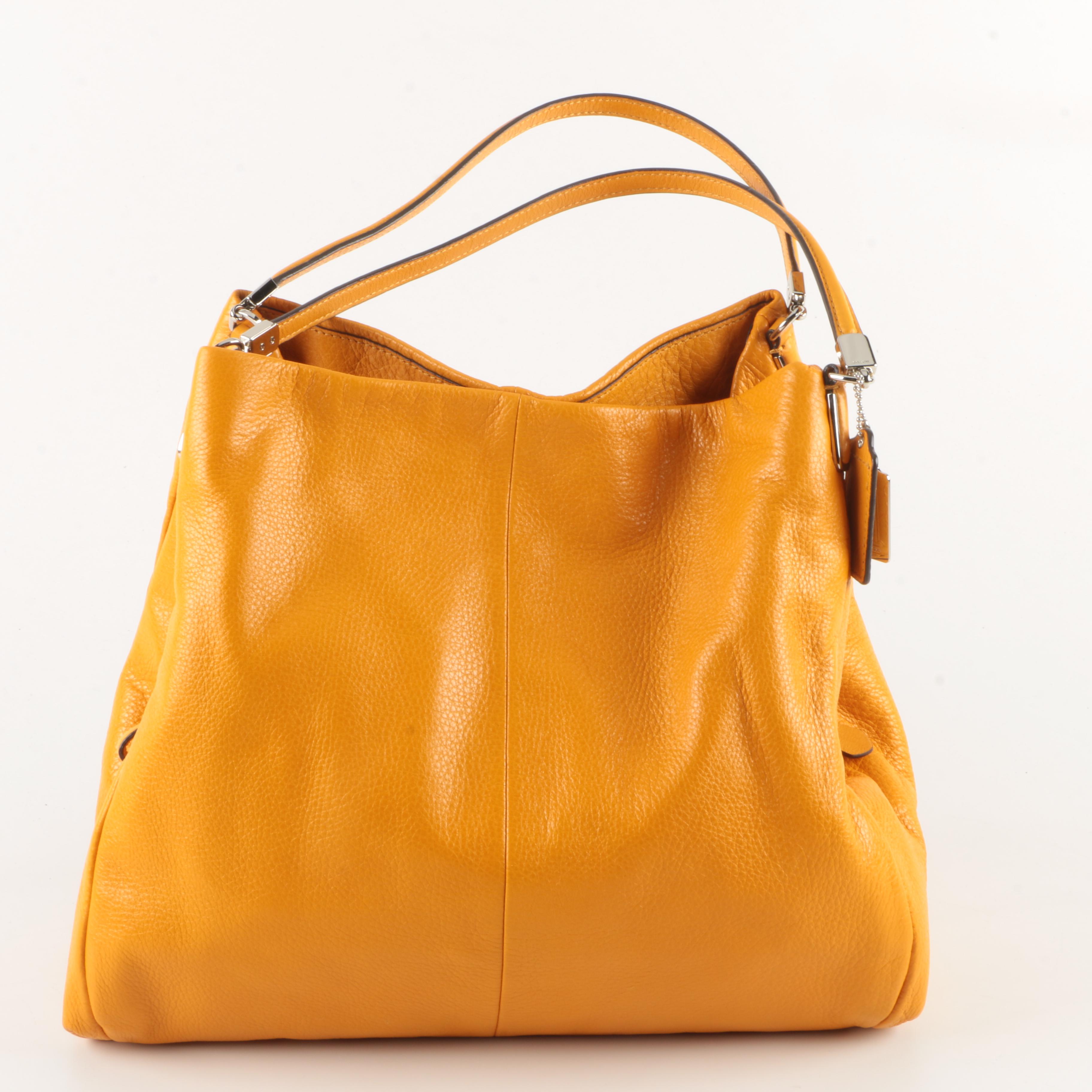 Coach "Phoebe" Hobo in Marigold
