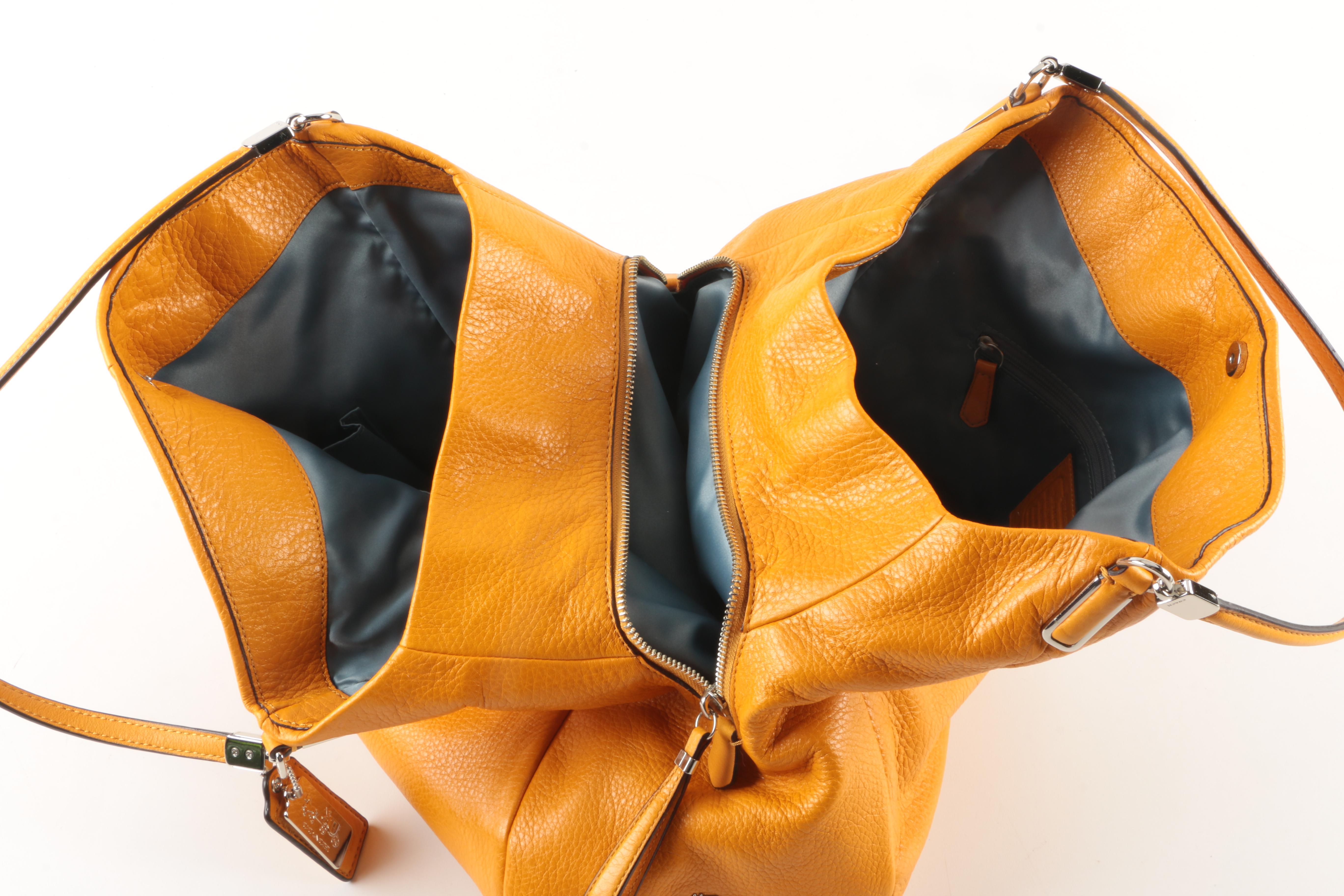 Coach "Phoebe" Hobo in Marigold