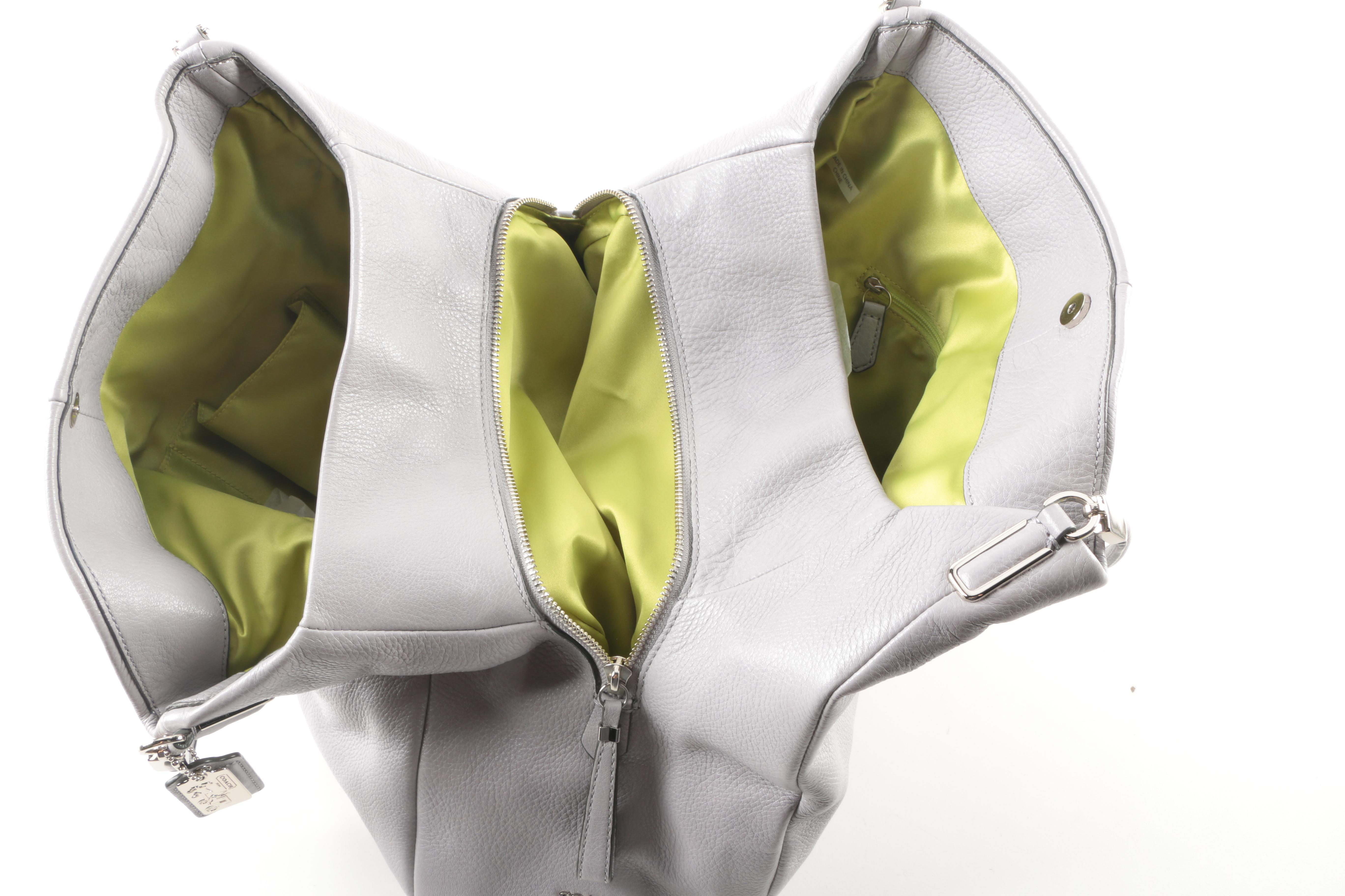 Coach "Phoebe" Hobo in Pebble Grey