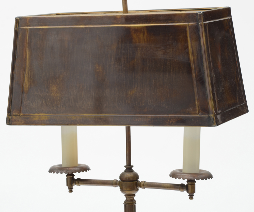 Bronze Tone Metal Floor Lamp