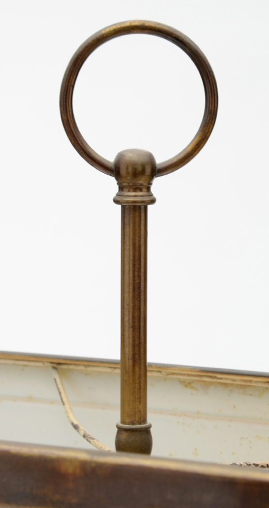 Bronze Tone Metal Floor Lamp
