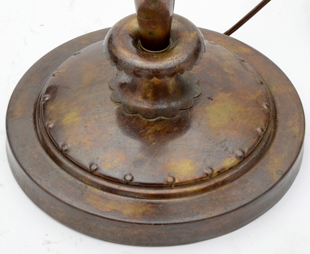 Bronze Tone Metal Floor Lamp