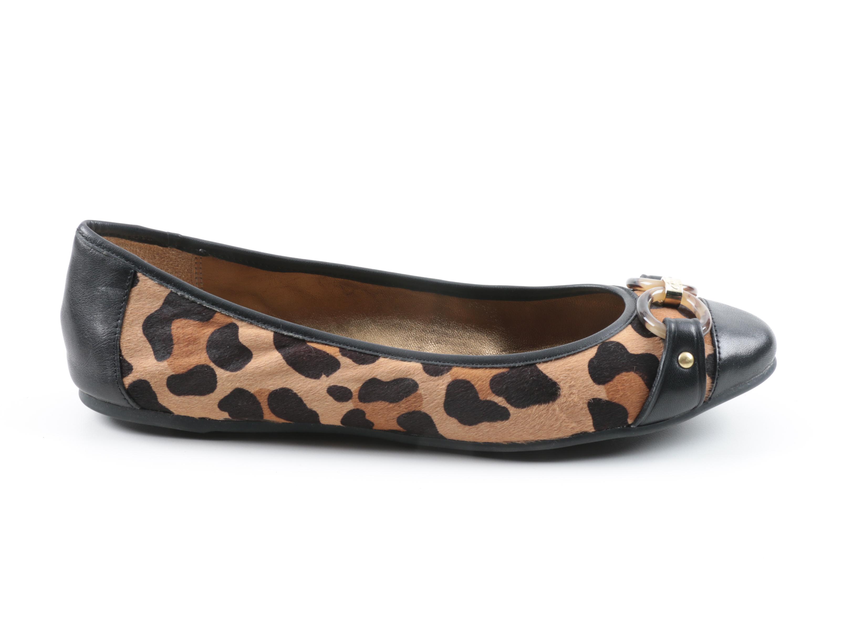 Coach "Desire" Haircalf Ballet Flats
