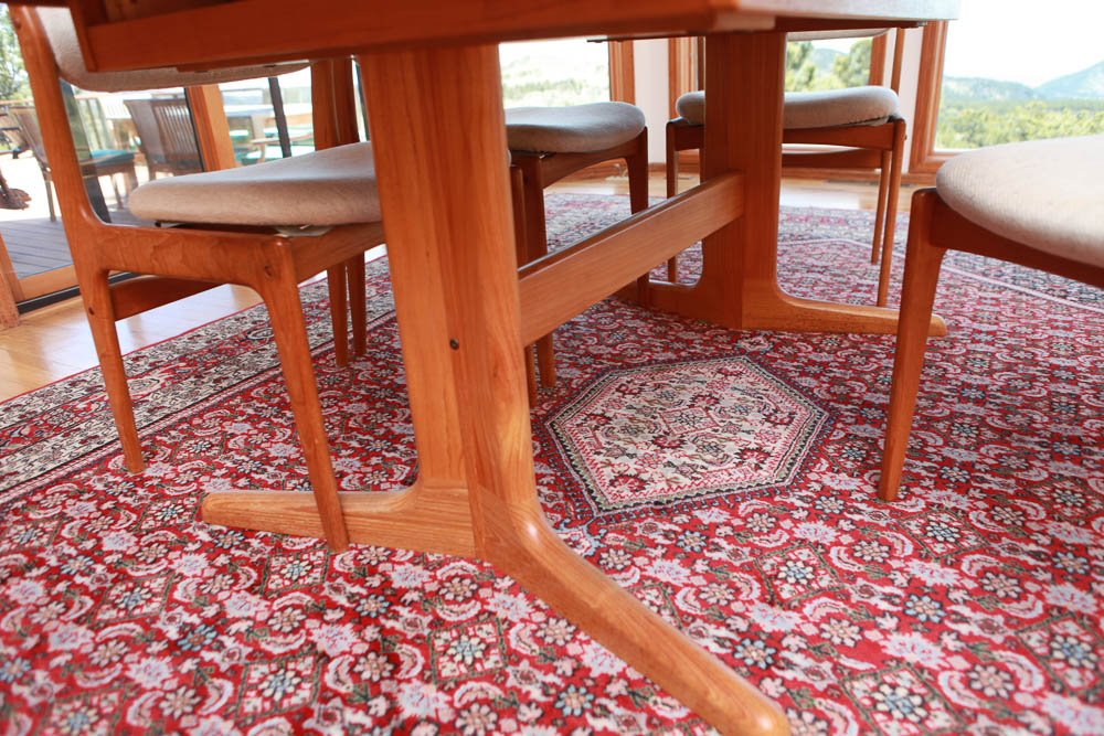 Danish Modern Teak Dining Set by Benny Linden