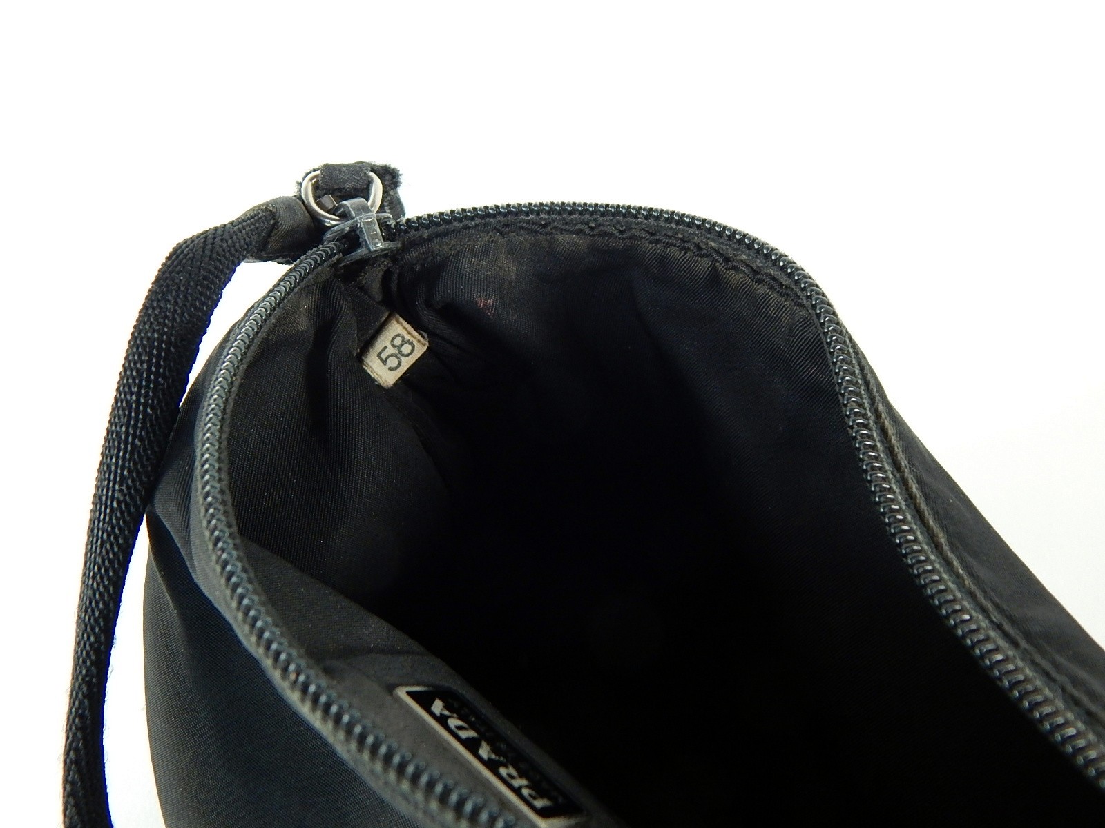 Prada Black Canvas Handbag