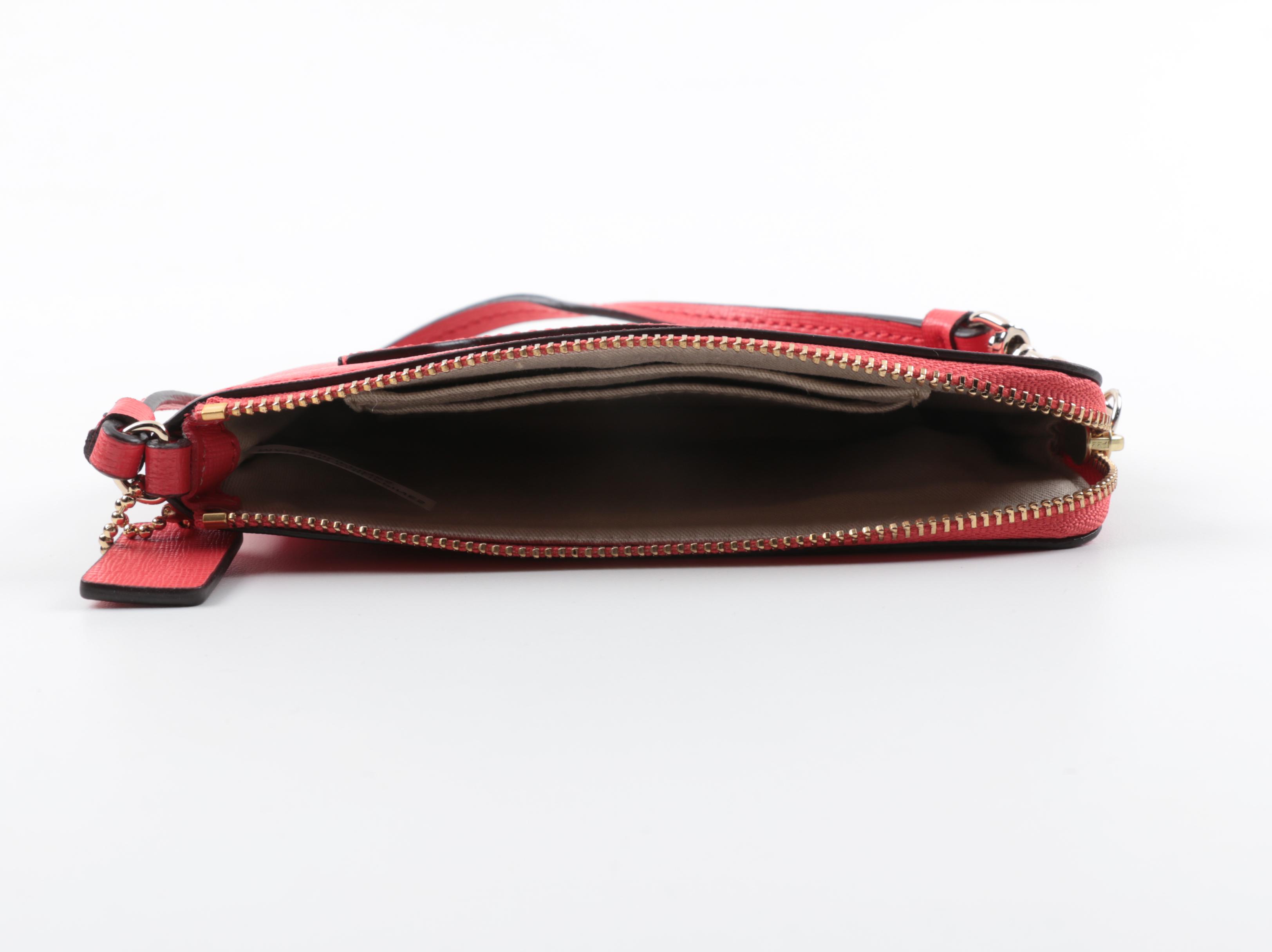 Coach "Saffiano" Leather Accessories