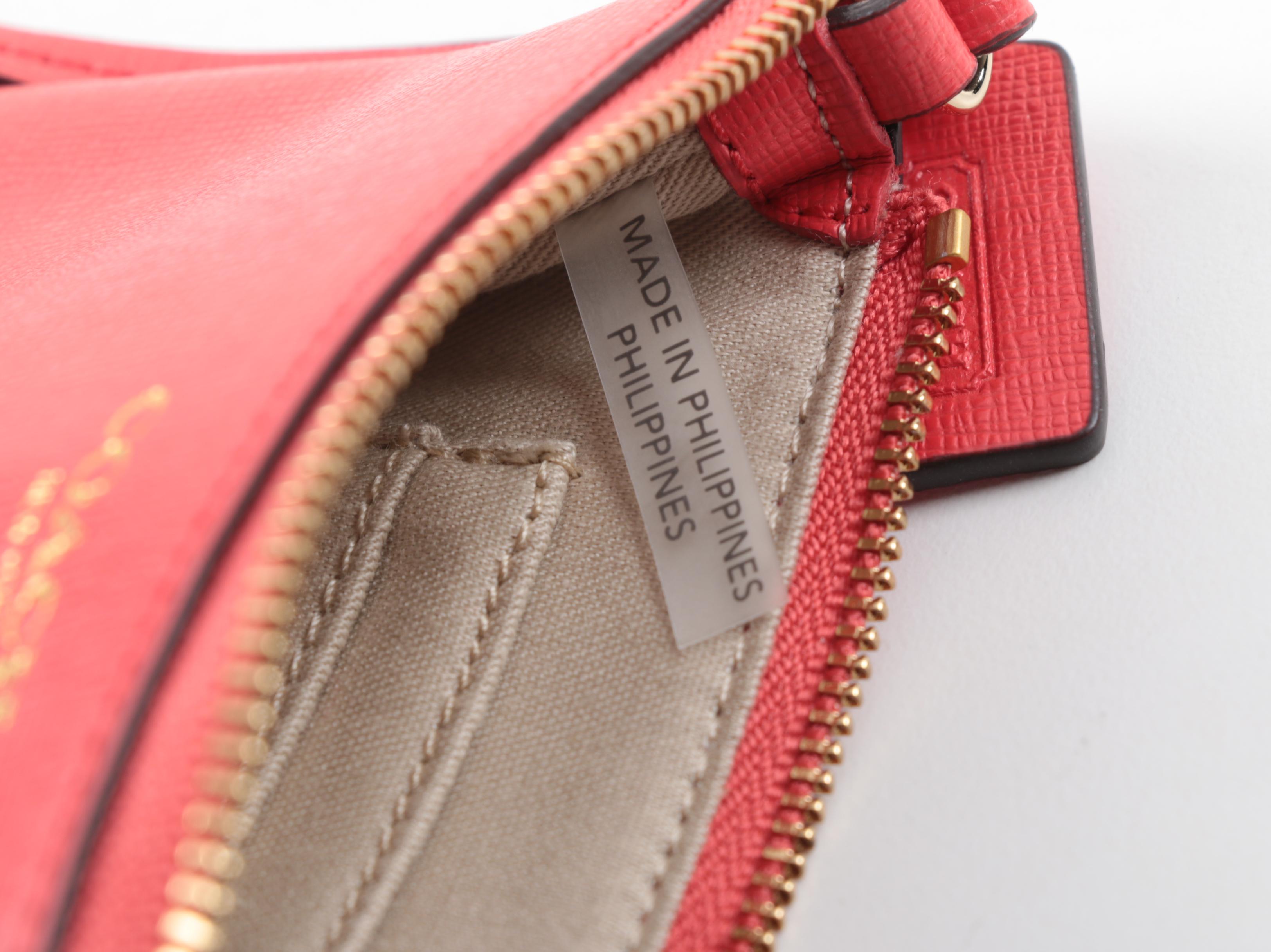 Coach "Saffiano" Leather Accessories