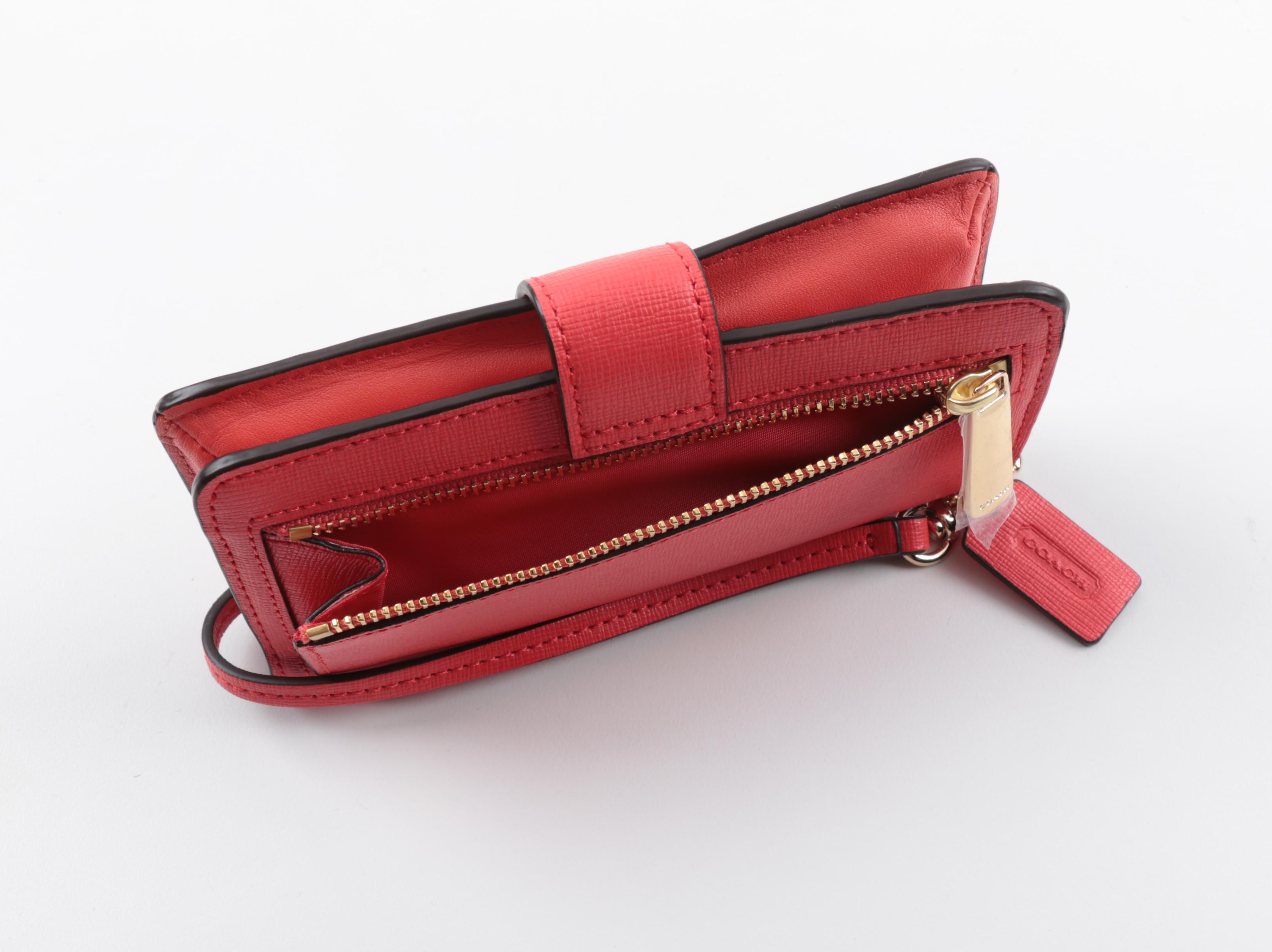 Coach "Saffiano" Leather Accessories