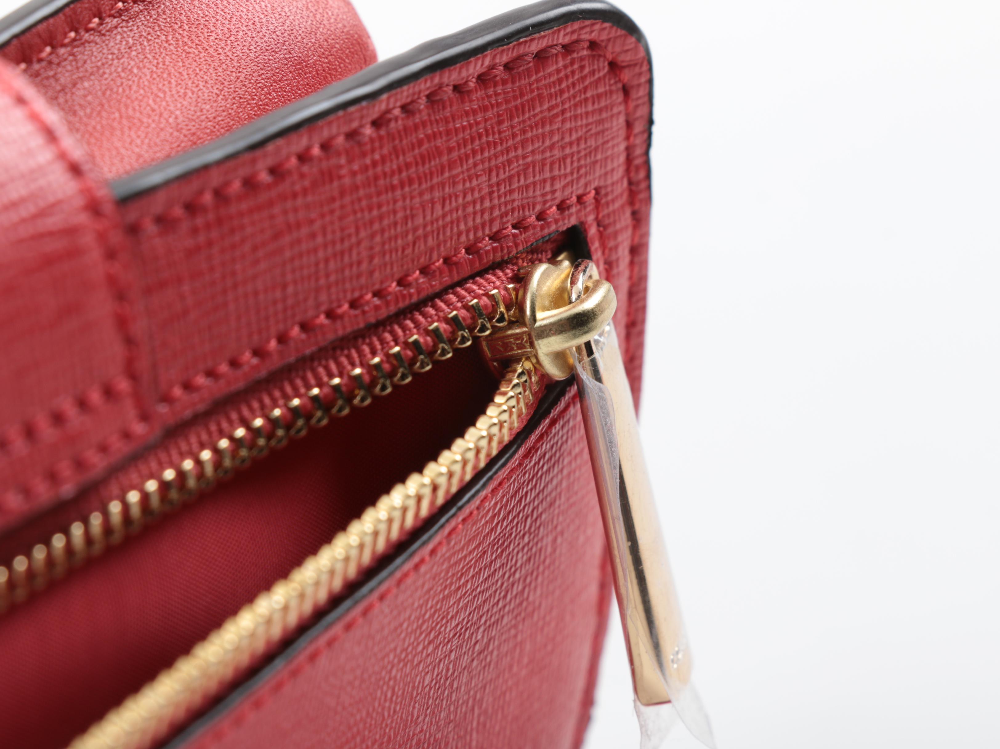 Coach "Saffiano" Leather Accessories