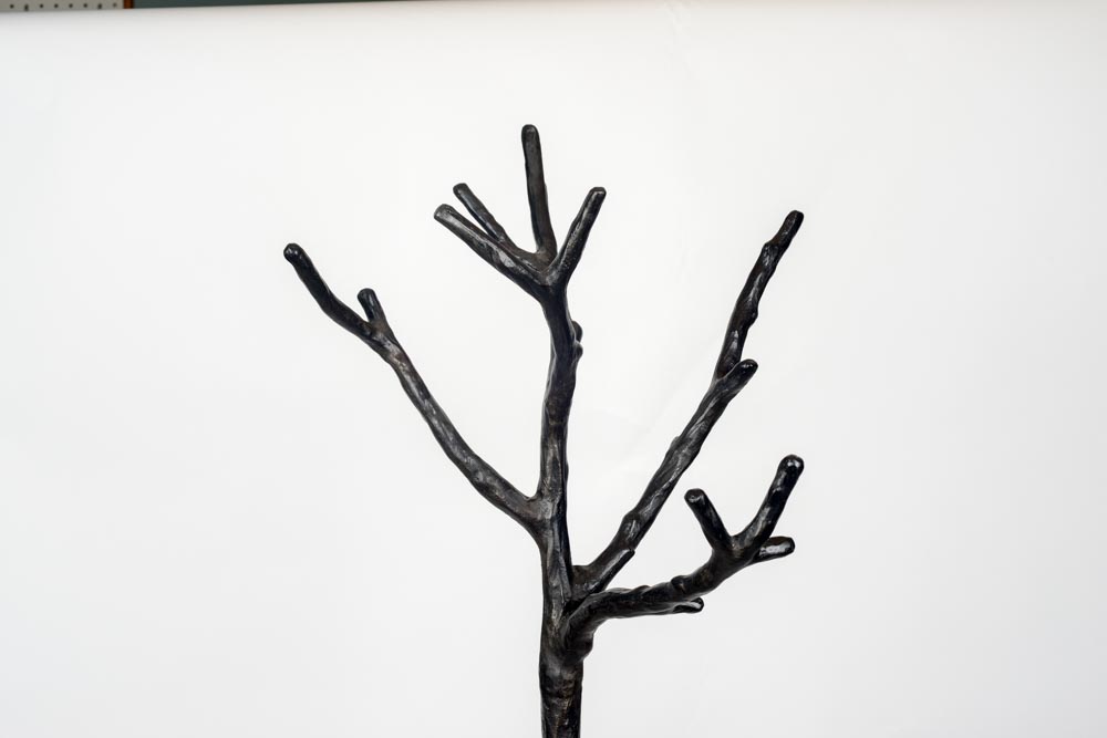 Wrought Iron Tree Branch Coat Rack