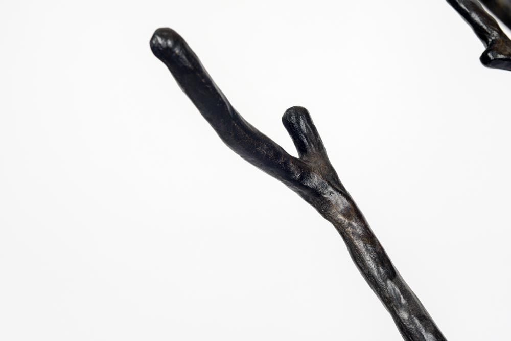 Wrought Iron Tree Branch Coat Rack