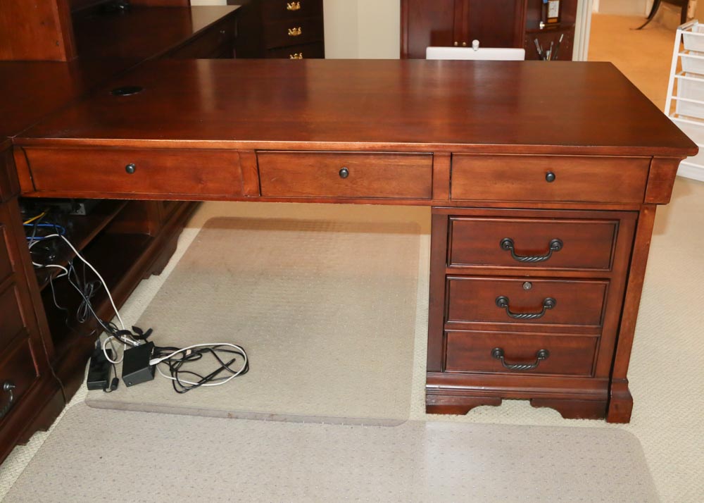 Workspace Hutch with Desk