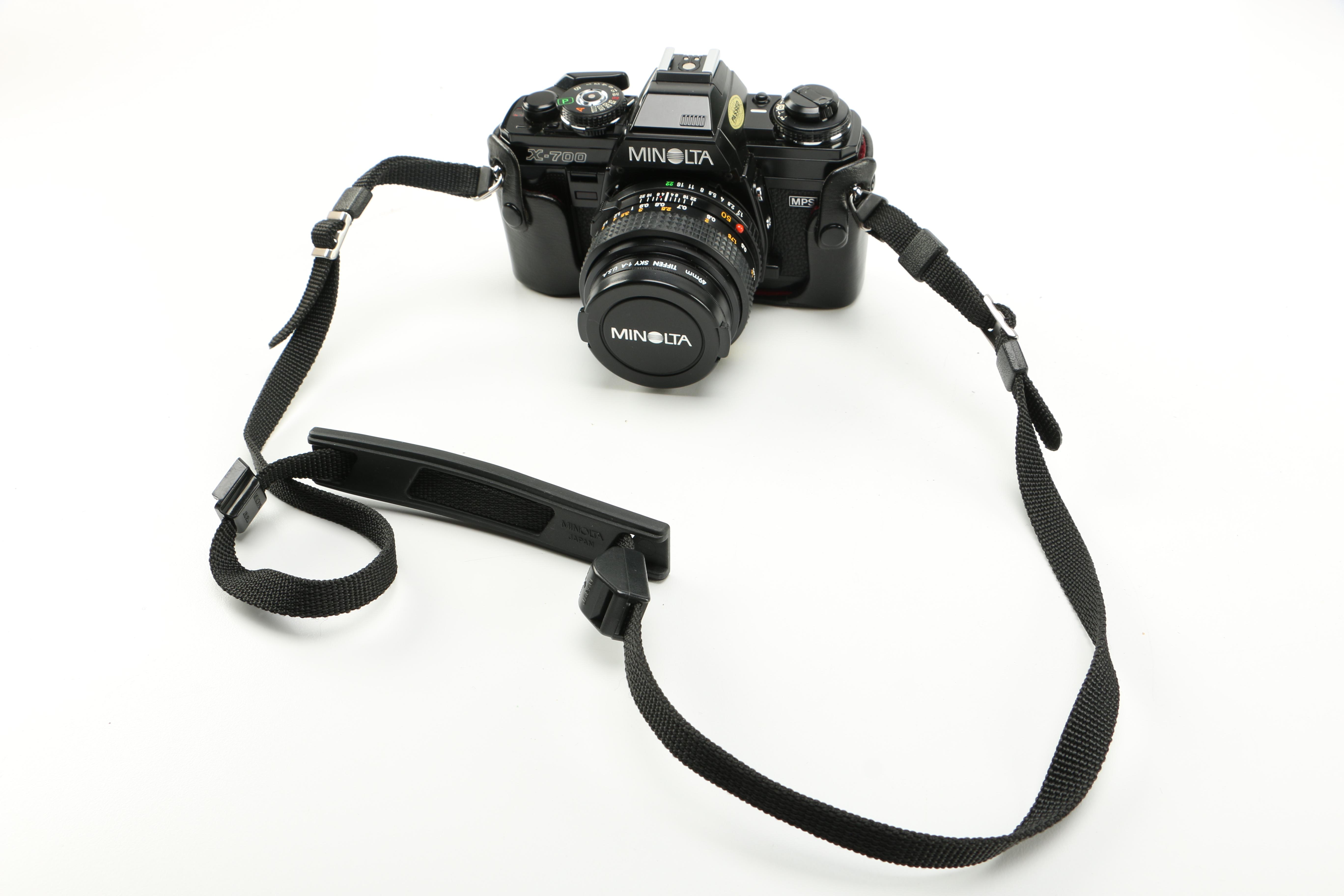 1981 Minolta X-700 Camera With Case and Accessories