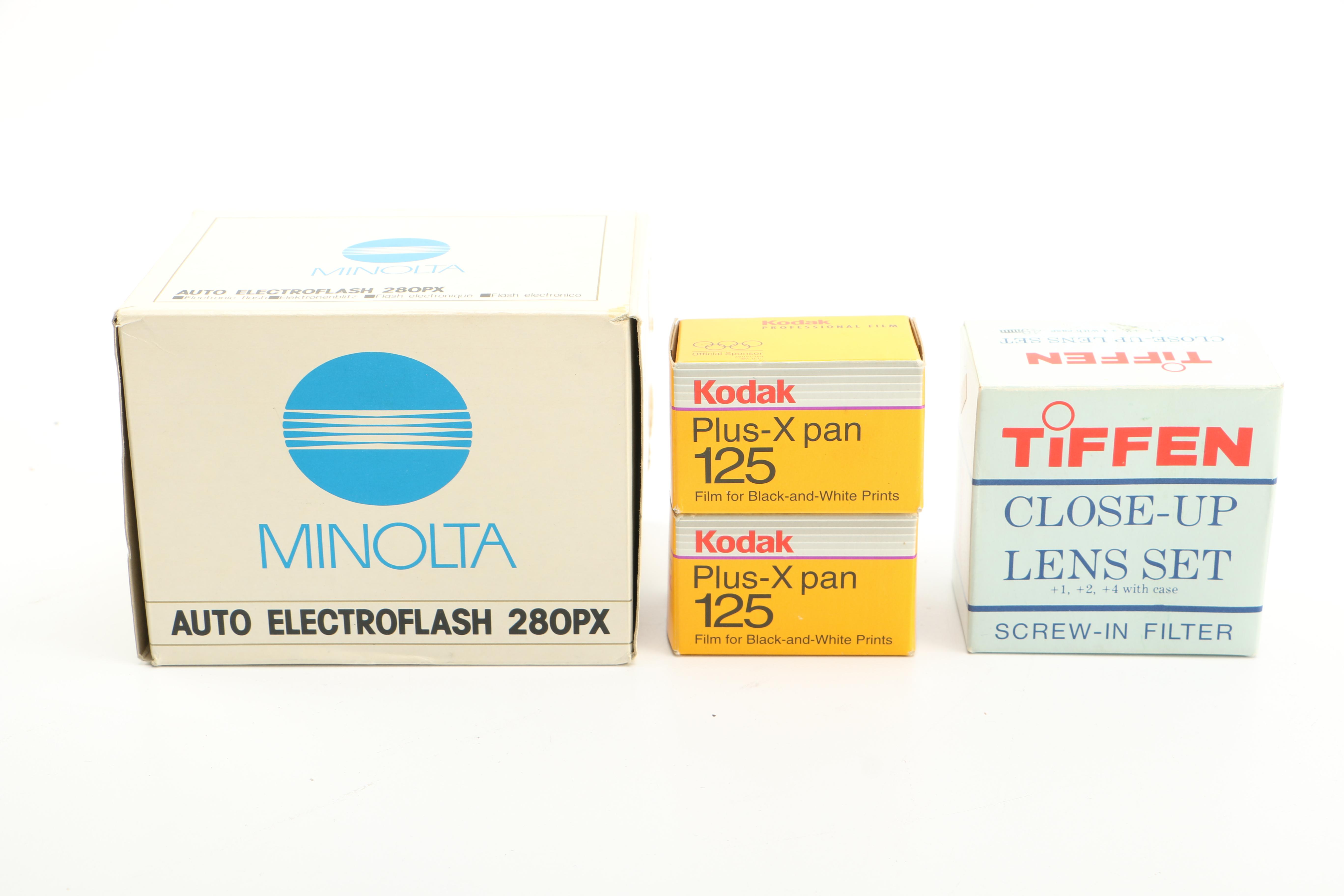 1981 Minolta X-700 Camera With Case and Accessories