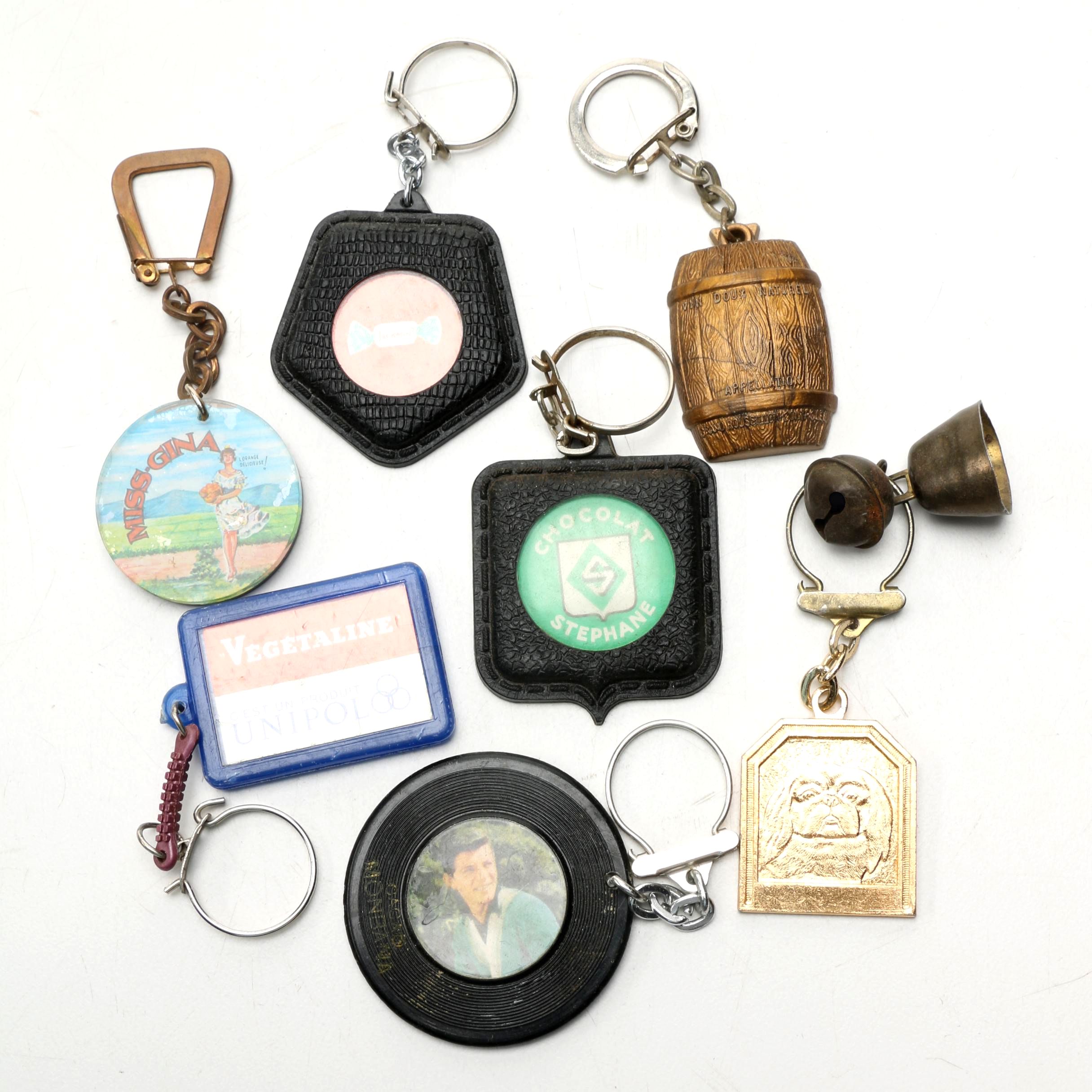 Vintage French Keychains