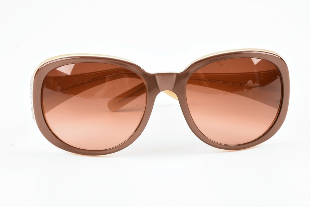 Italian Made Lancetti Sunglasses in Honey and Bronze