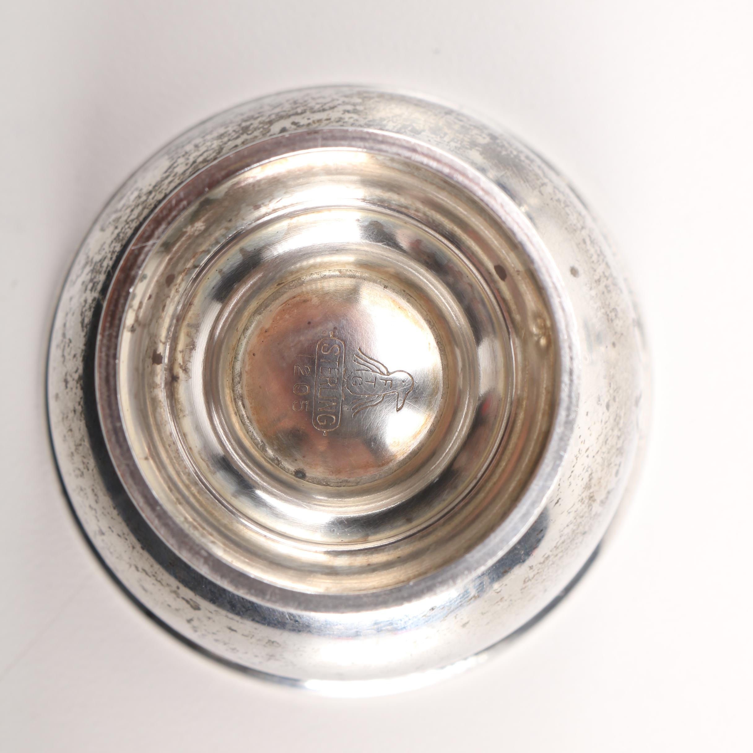 Sterling With Weighted Sterling Tableware Featuring Towle Silversmiths