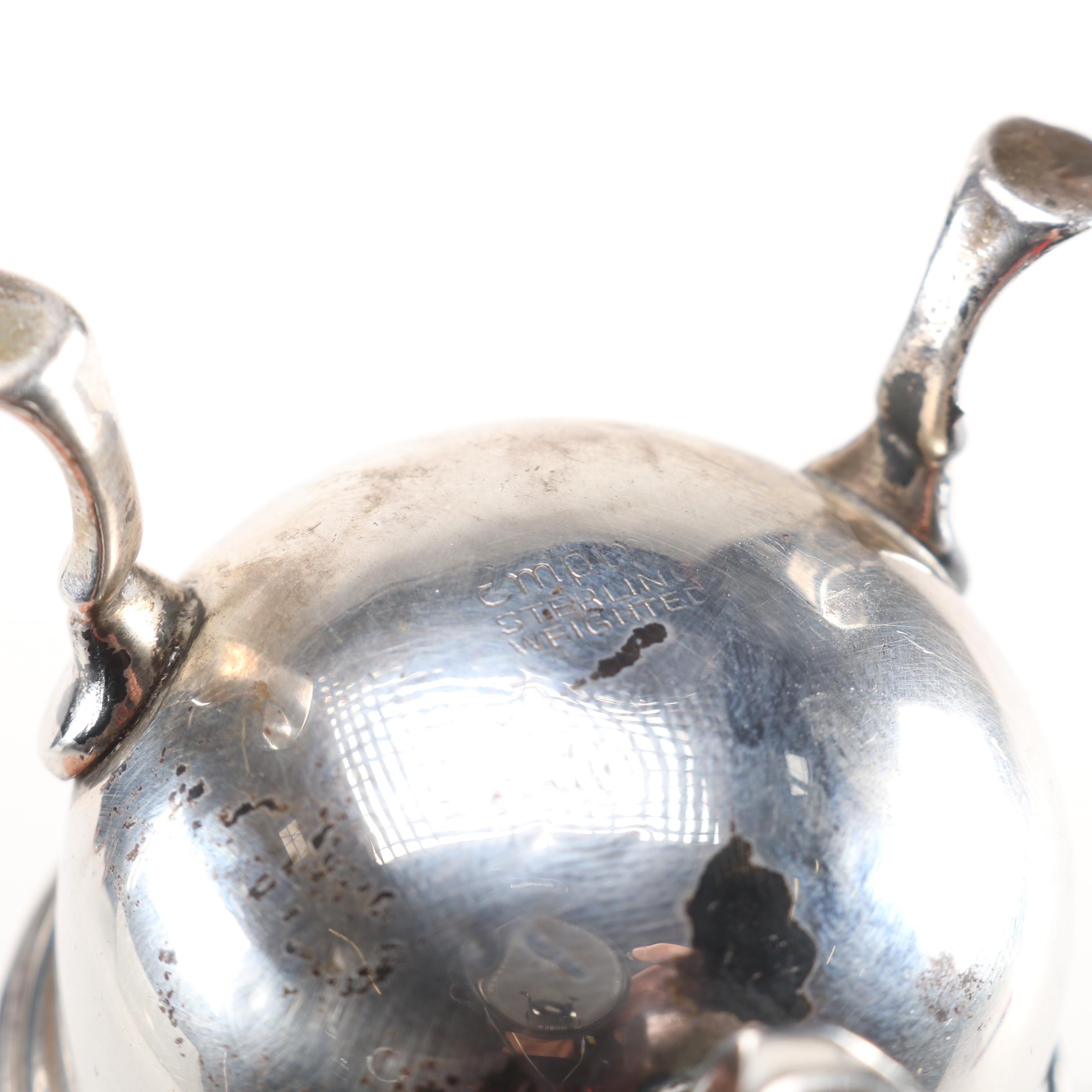 Sterling With Weighted Sterling Tableware Featuring Towle Silversmiths